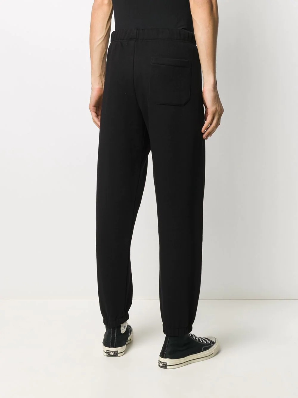 high-waisted track trousers - 4