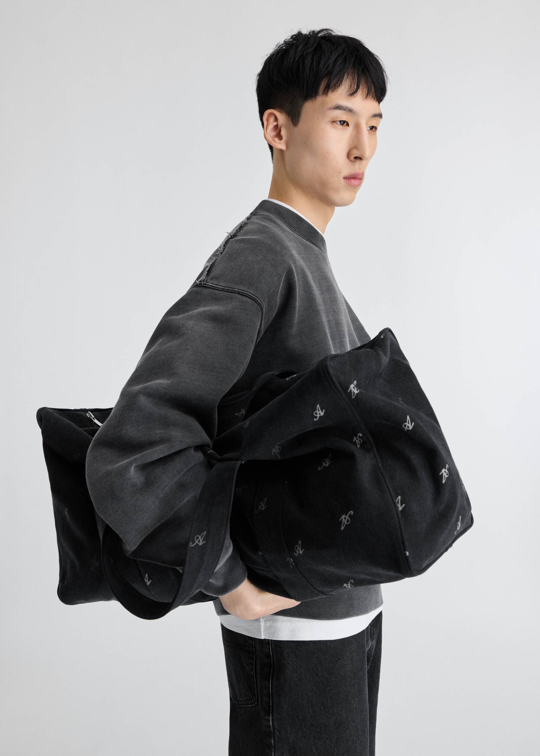 Denim Weekend Bag - 5