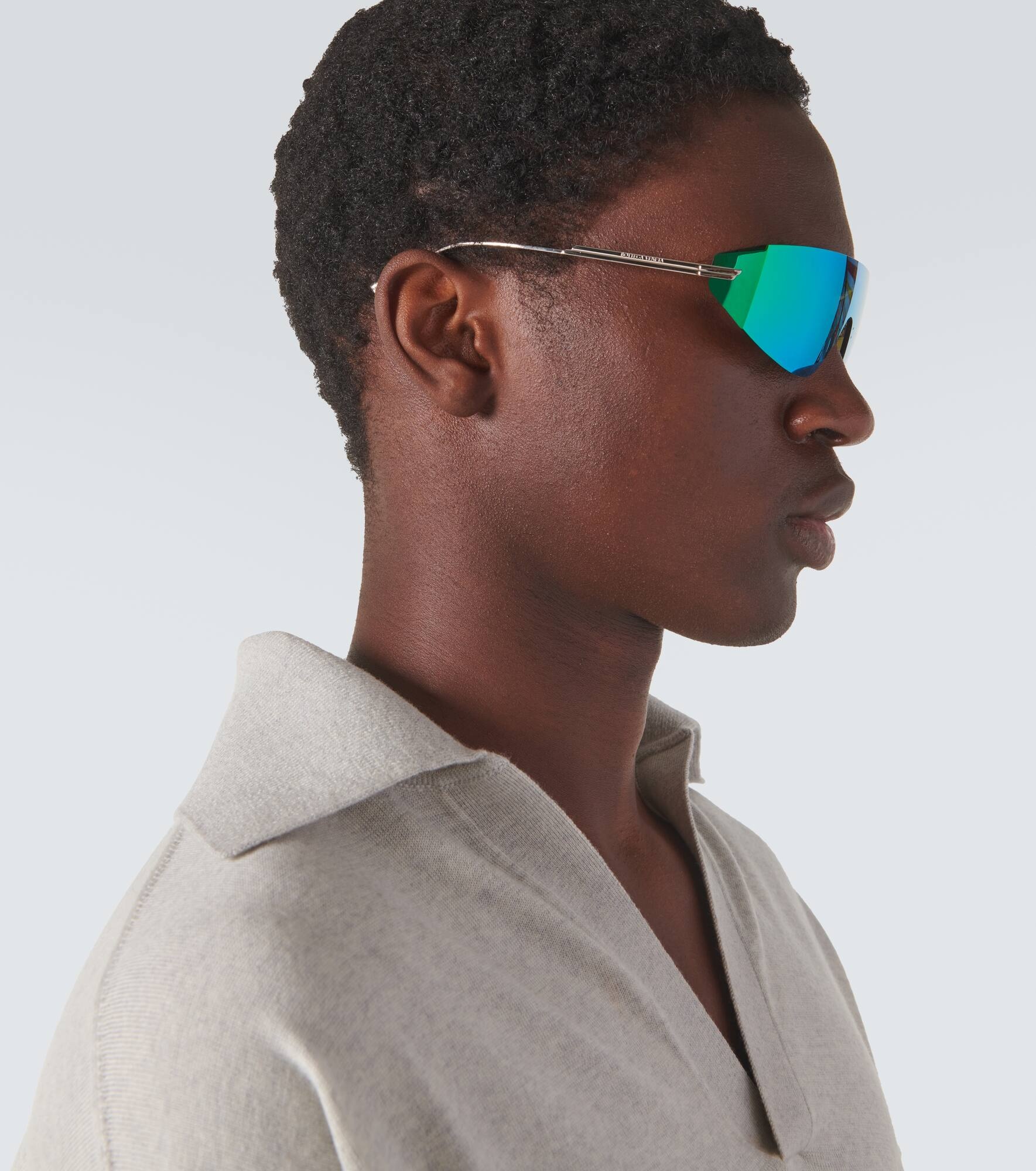 Mask flat-top sunglasses - 2