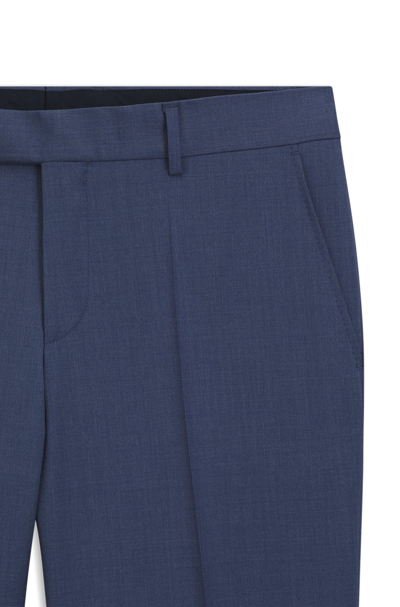 BOSS ONE SLIM-FIT PANTS IN VIRGIN WOOL 5