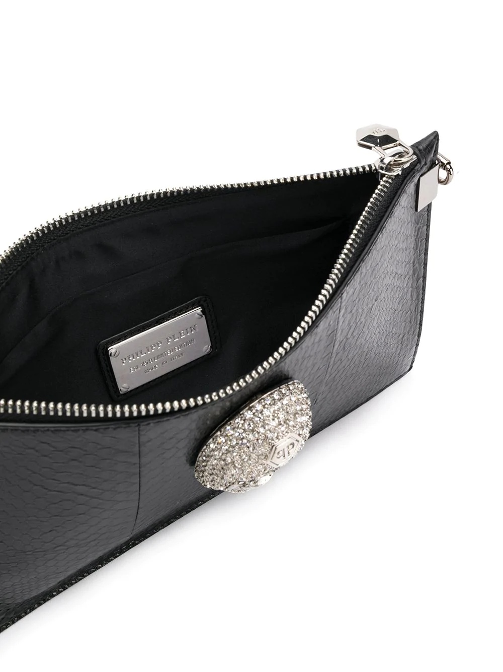 embellished skull crossbody bag - 5