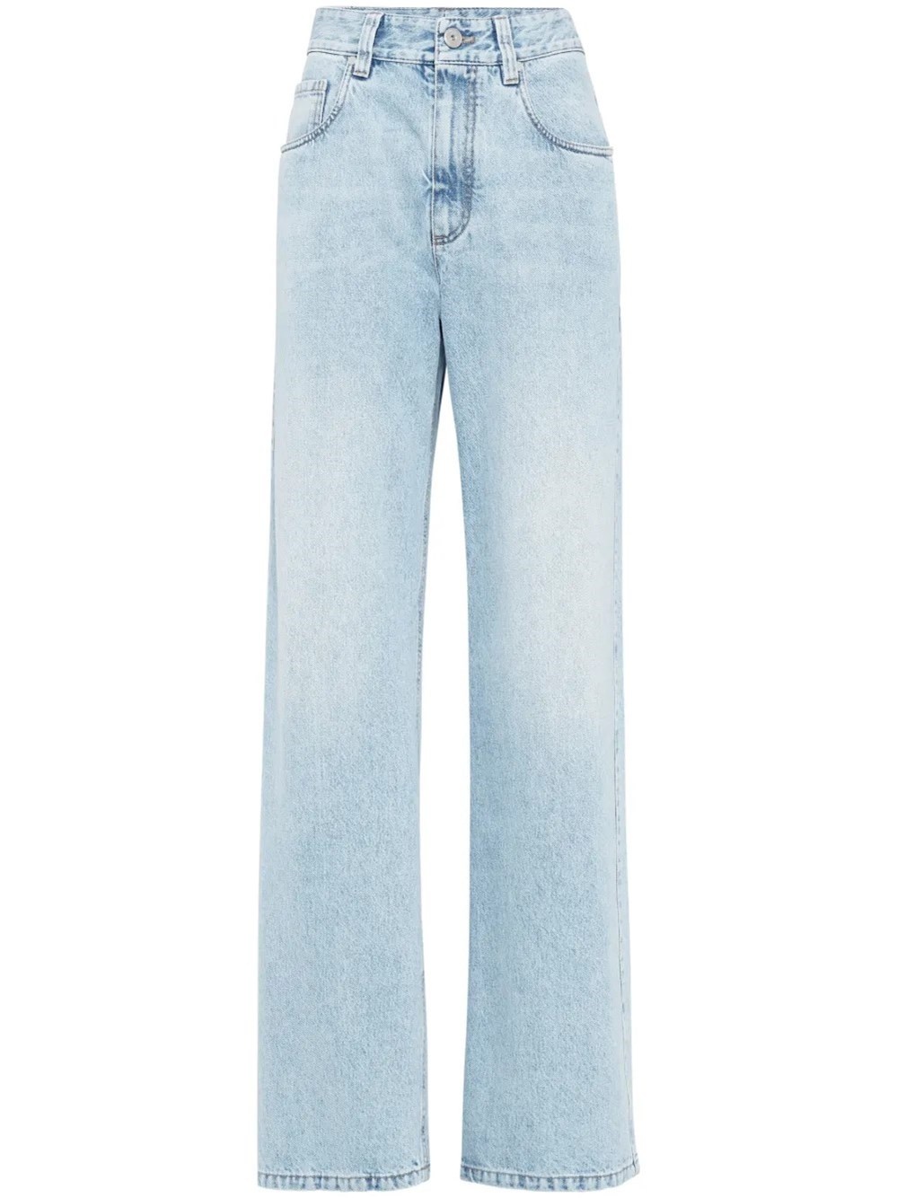 LOOSE DENIM TROUSERS - 1