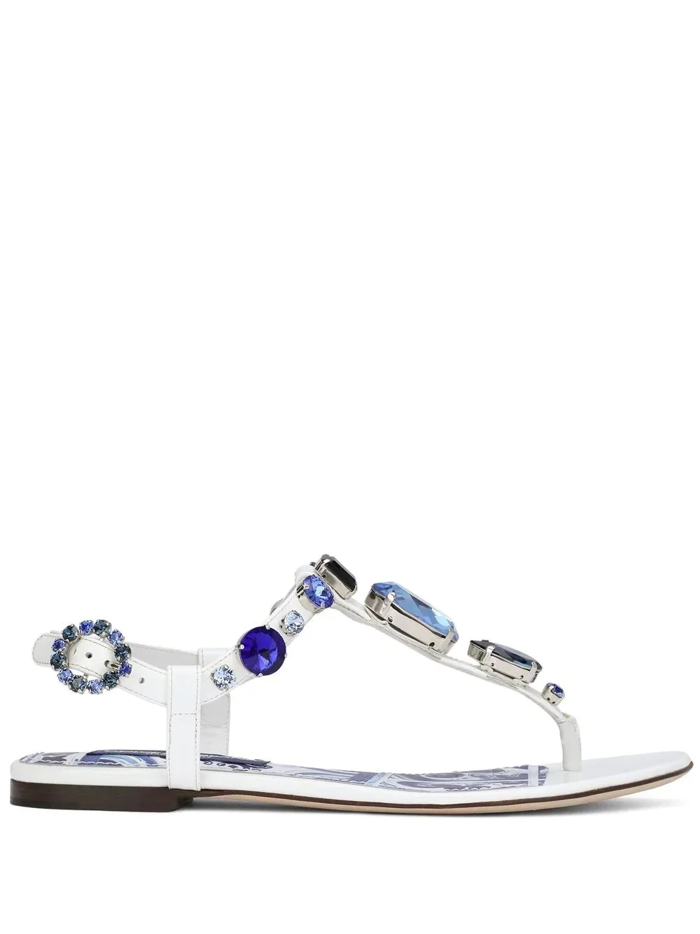 crystal-embellished sandals - 1