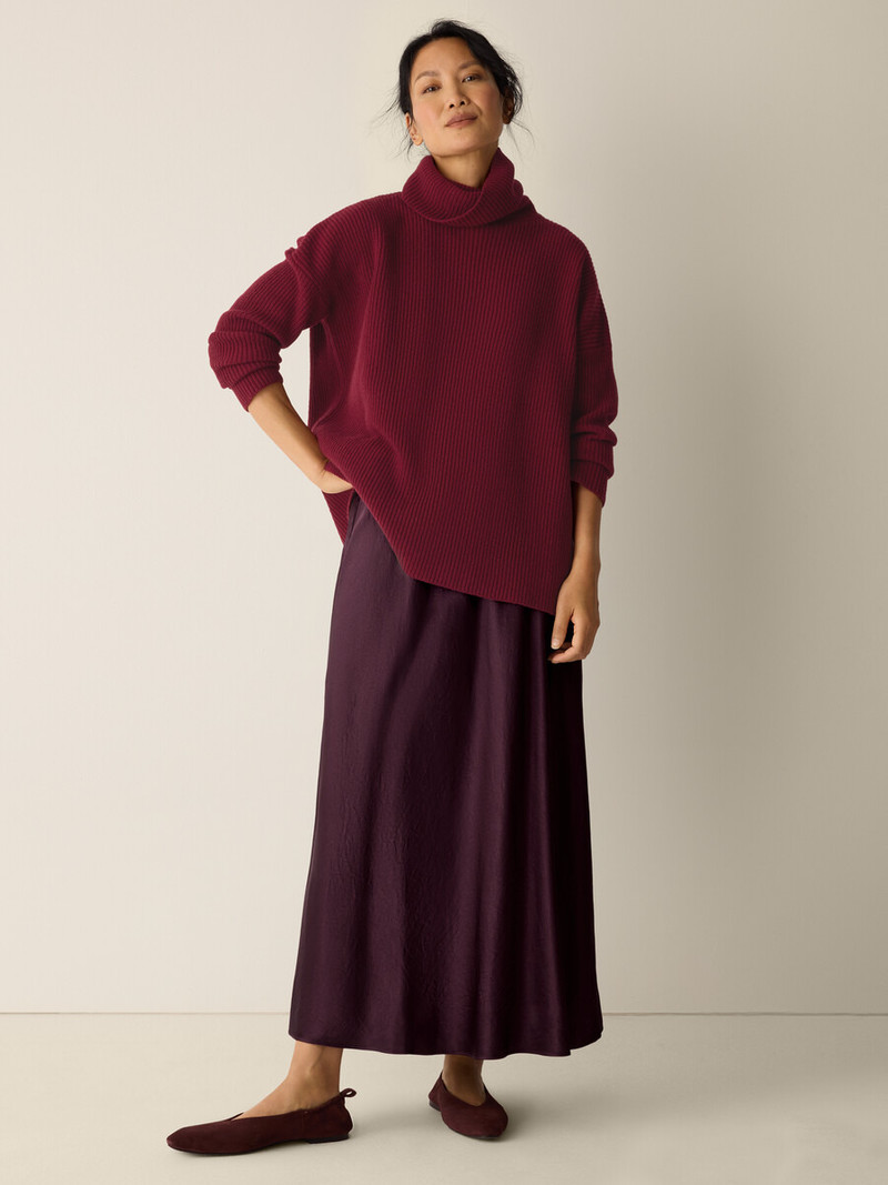 Recycled Wool Cashmere Turtleneck Top 3