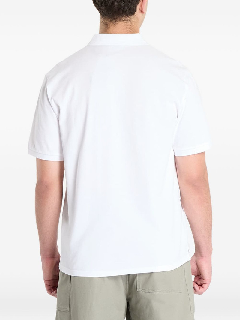 logo-print piqué polo shirt 5