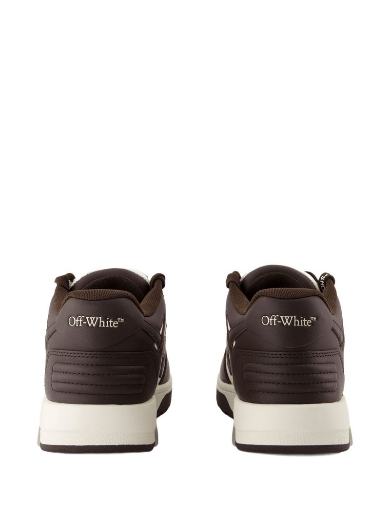 아웃 의 사무실 가죽 Low-Top Trainers 3