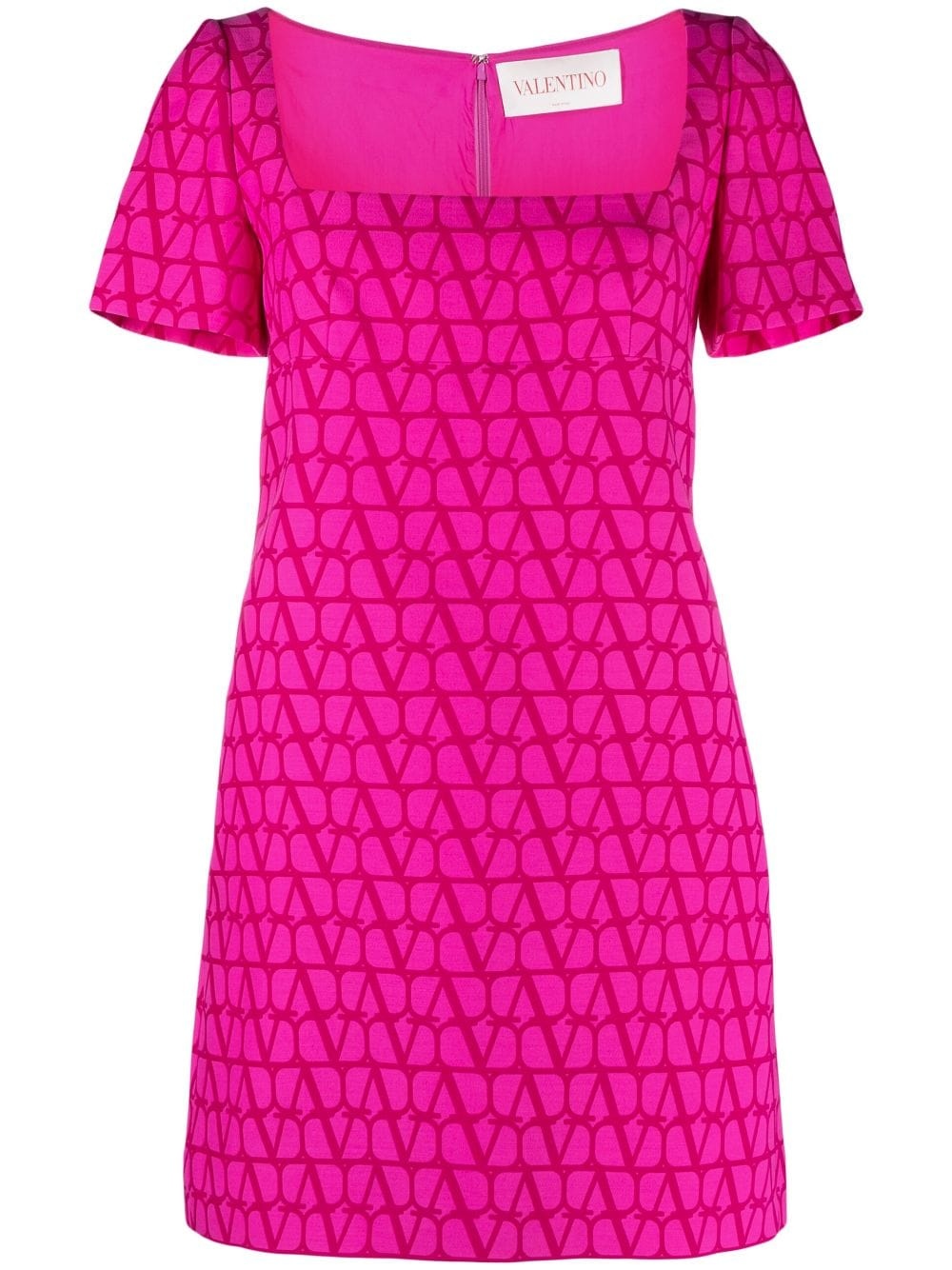 Valentino Garavani glaze tweed minidress - Pink