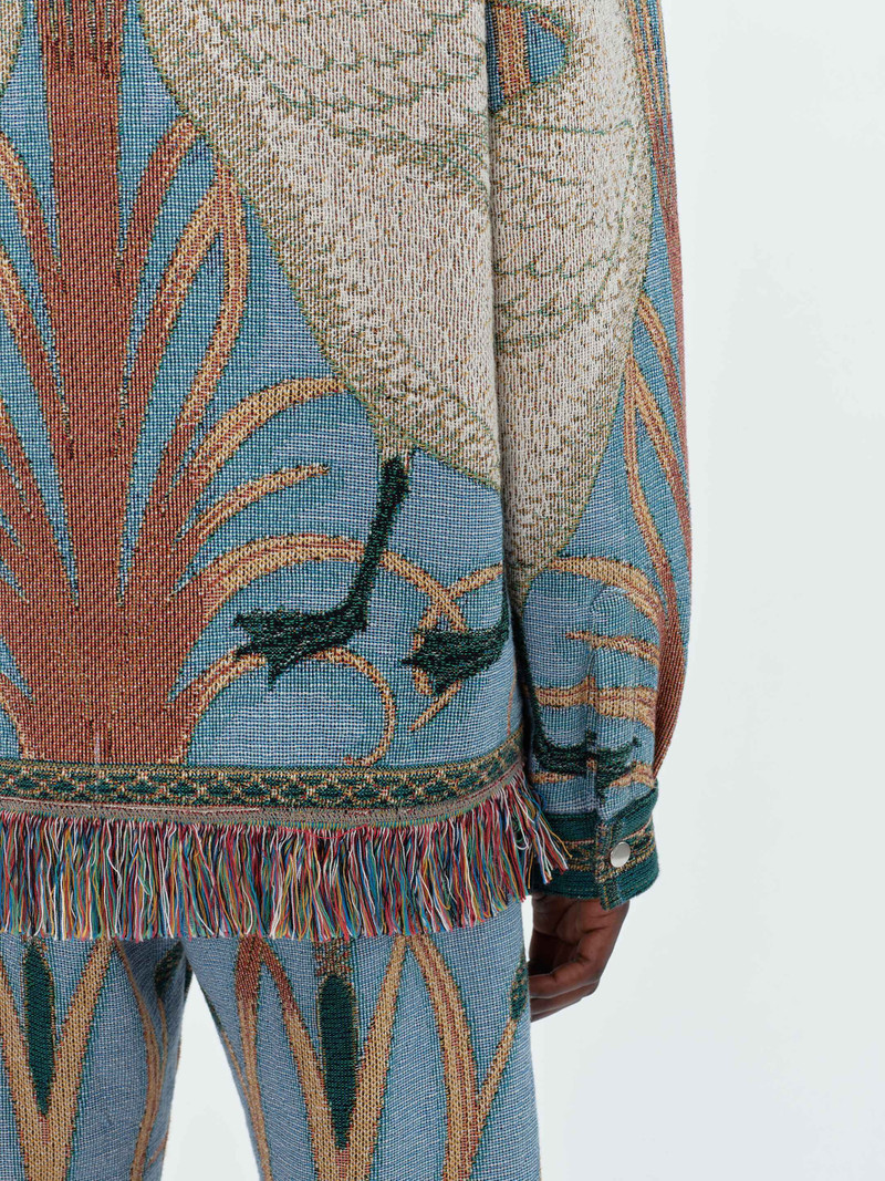 SWAN TAPESTRY OVERSHIRT 9