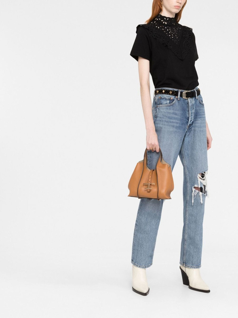 Tod's Timeless Logo-plaque Tote Bag outlook
