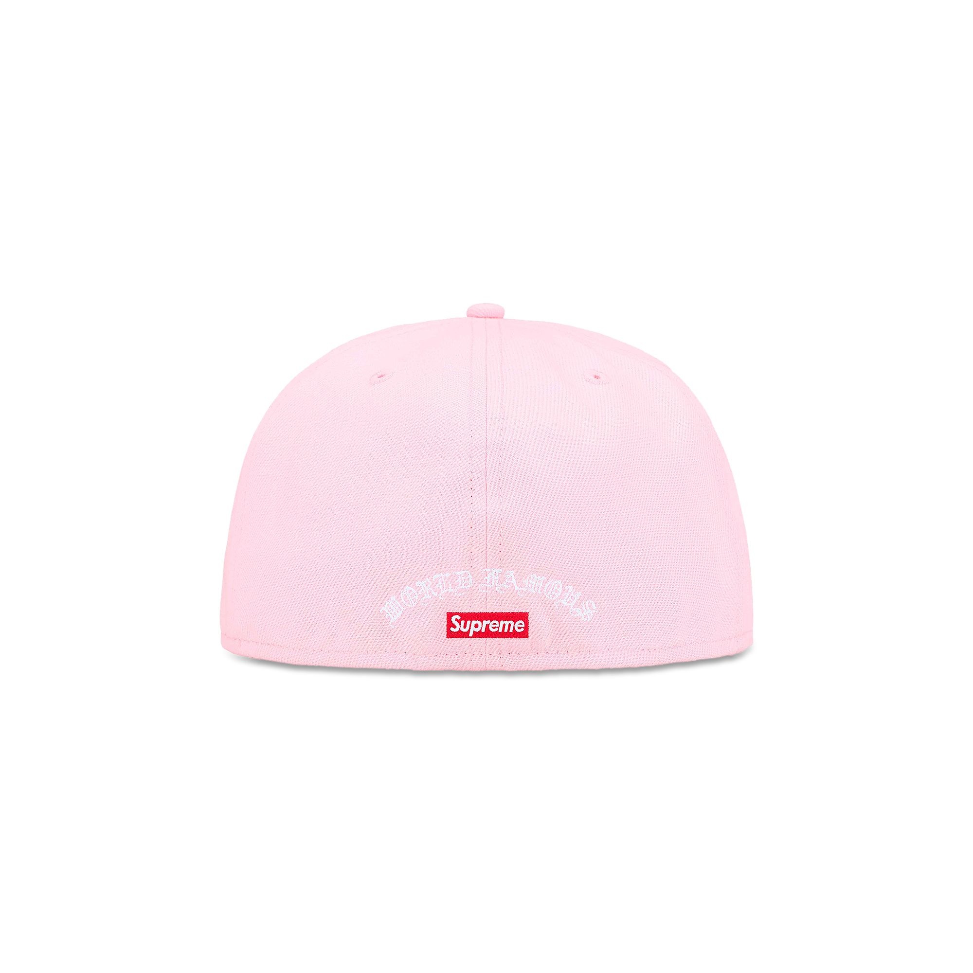 Supreme Gold Cross S Logo New Era 'Pink' - 2