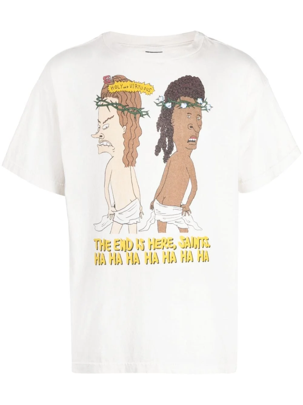 graphic-print cotton T-shirt - 1