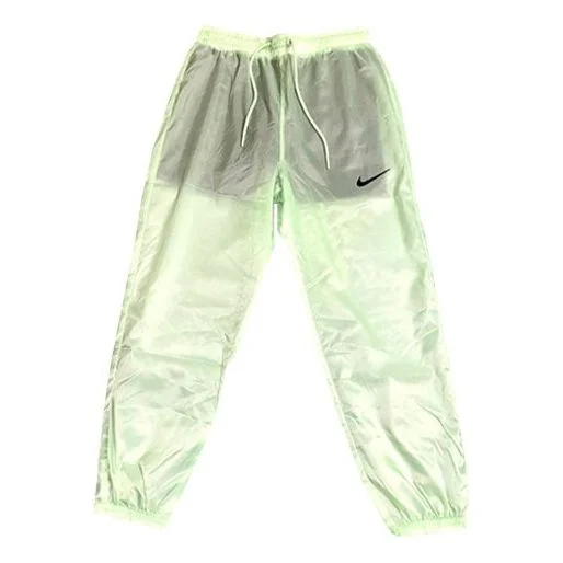 (WMNS) Nike Trendy Pants 'Light Fluorescent Green Black' CJ3007-318 - 1