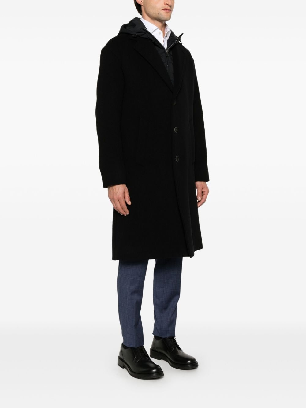hooded coat - 3