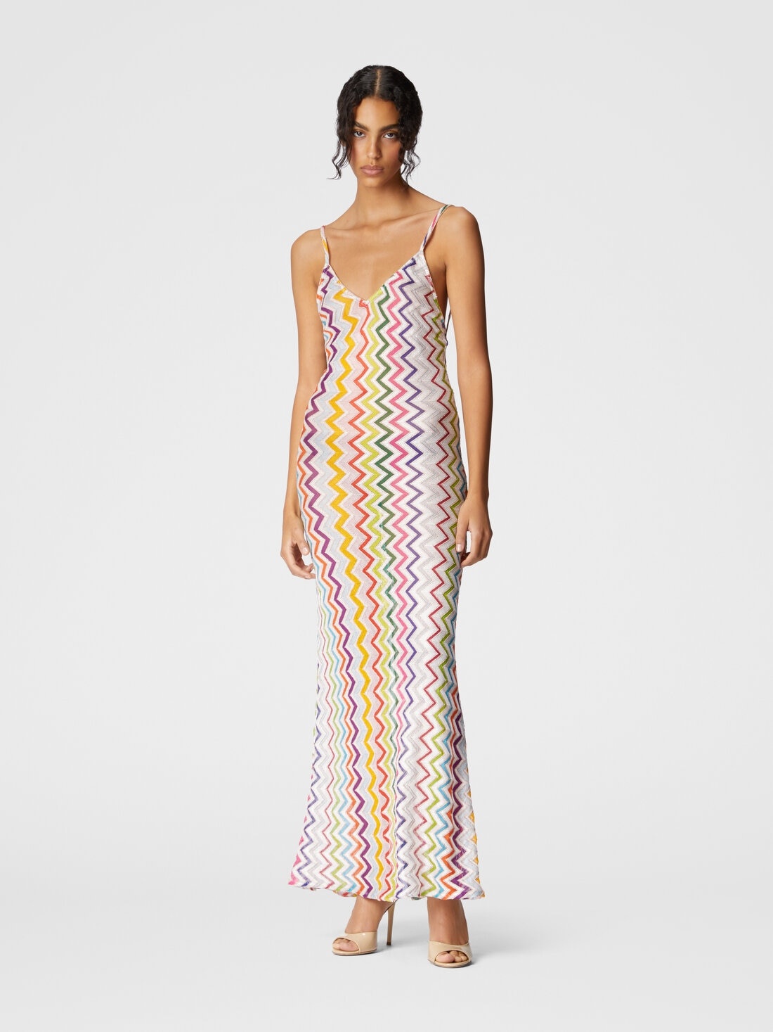 Long cover-up with open back - 2