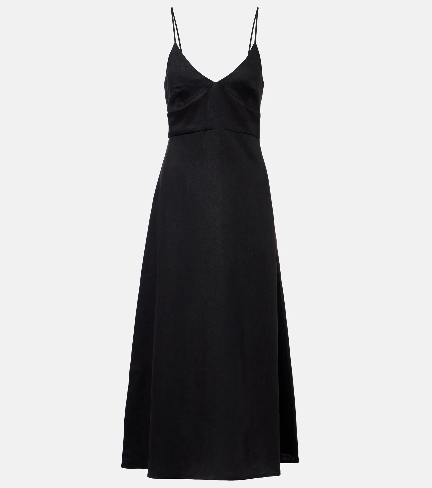 Ida linen midi dress - 1