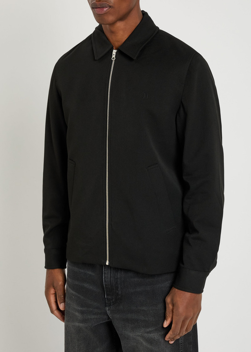 Les Deux Les Deux Coach Logo-embroidered Twill Jacket outlook