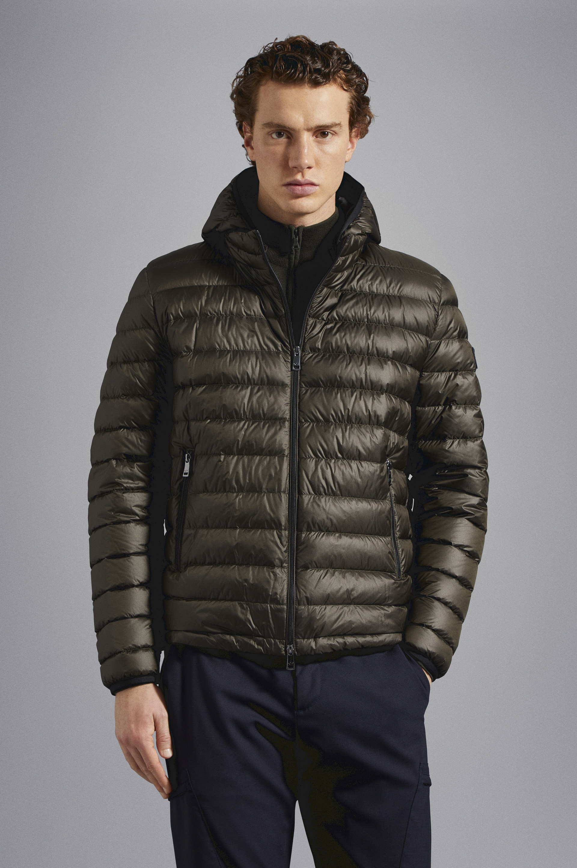 ULTRALIGHT DOWN JACKET WITH DETACHABLE HOOD - 7