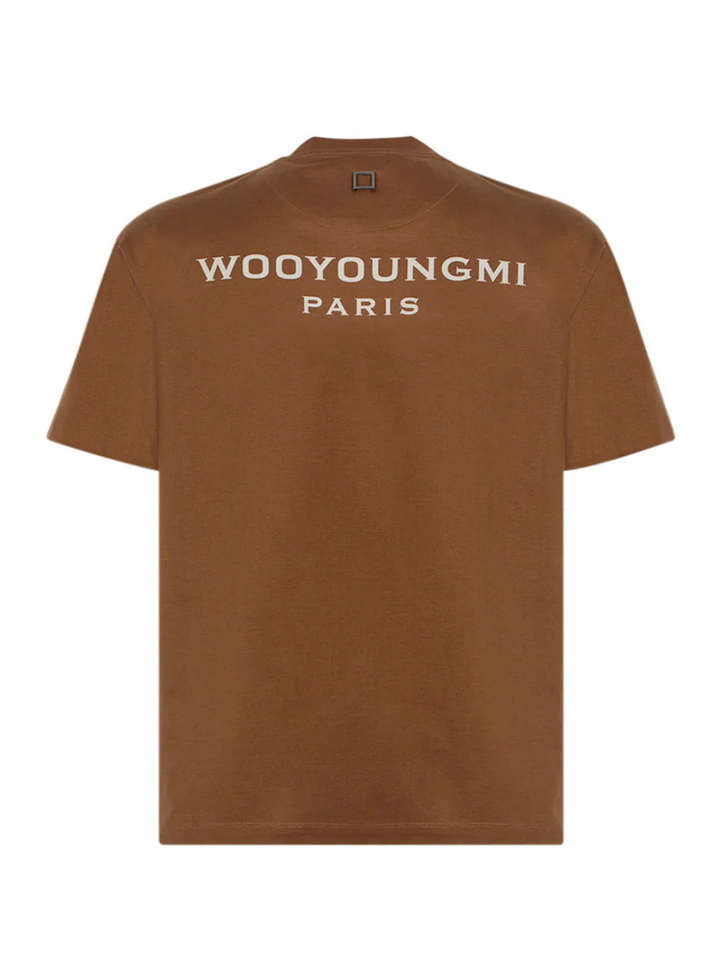 Wooyoungmi Back Wooyoungmi Logo Tee outlook
