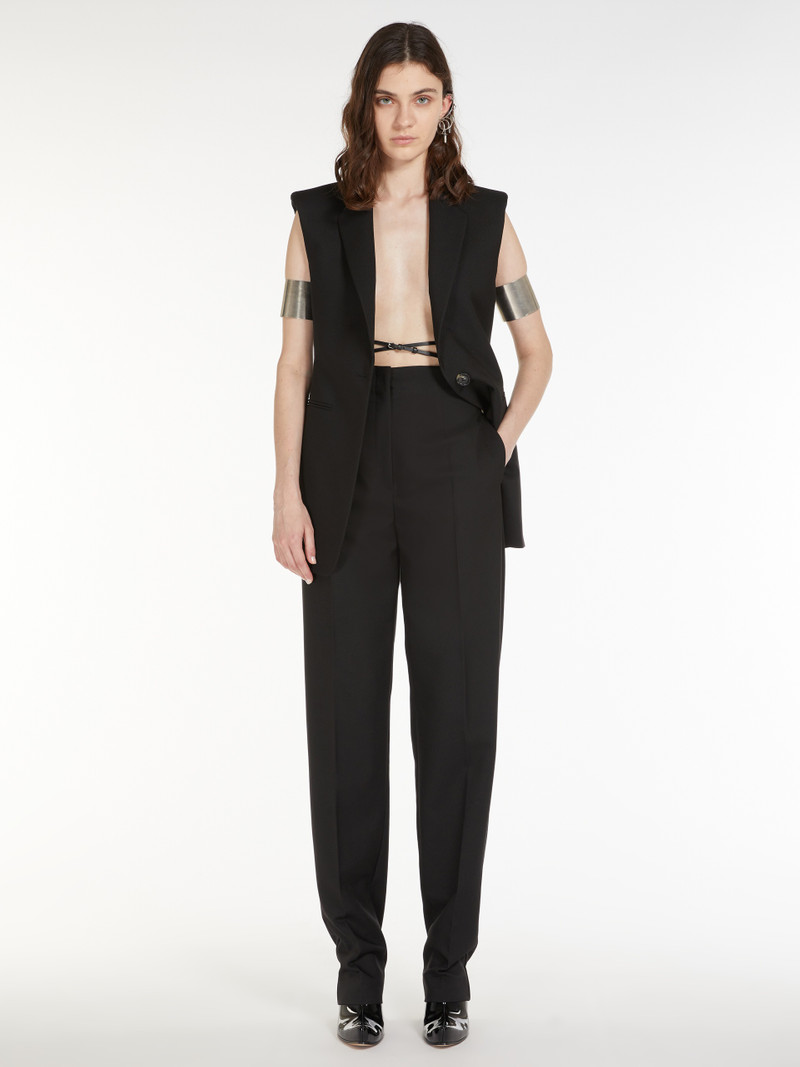 Max Mara TAPIOCA Sleeveless blazer outlook
