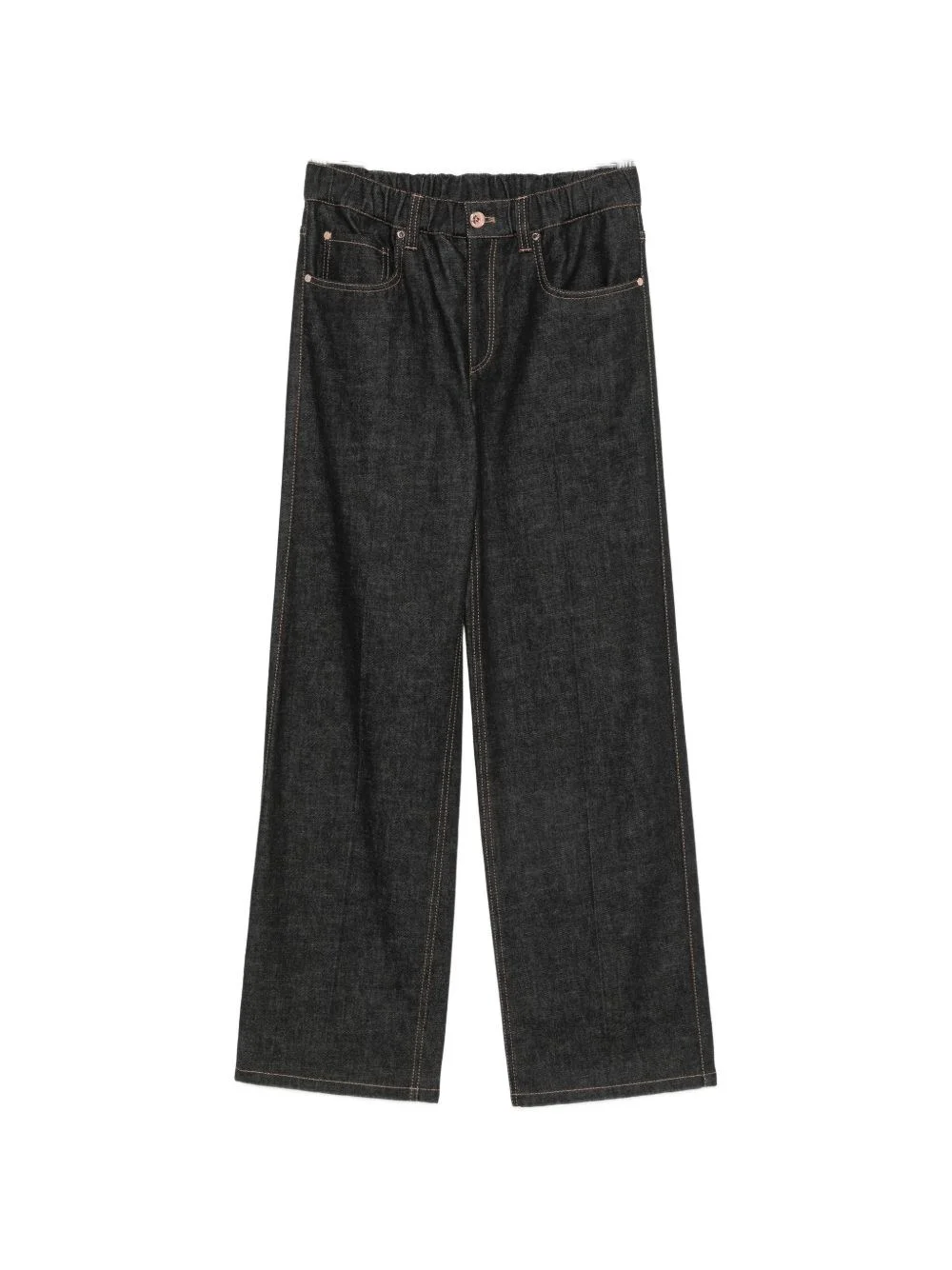 Denim cotton jeans - 1