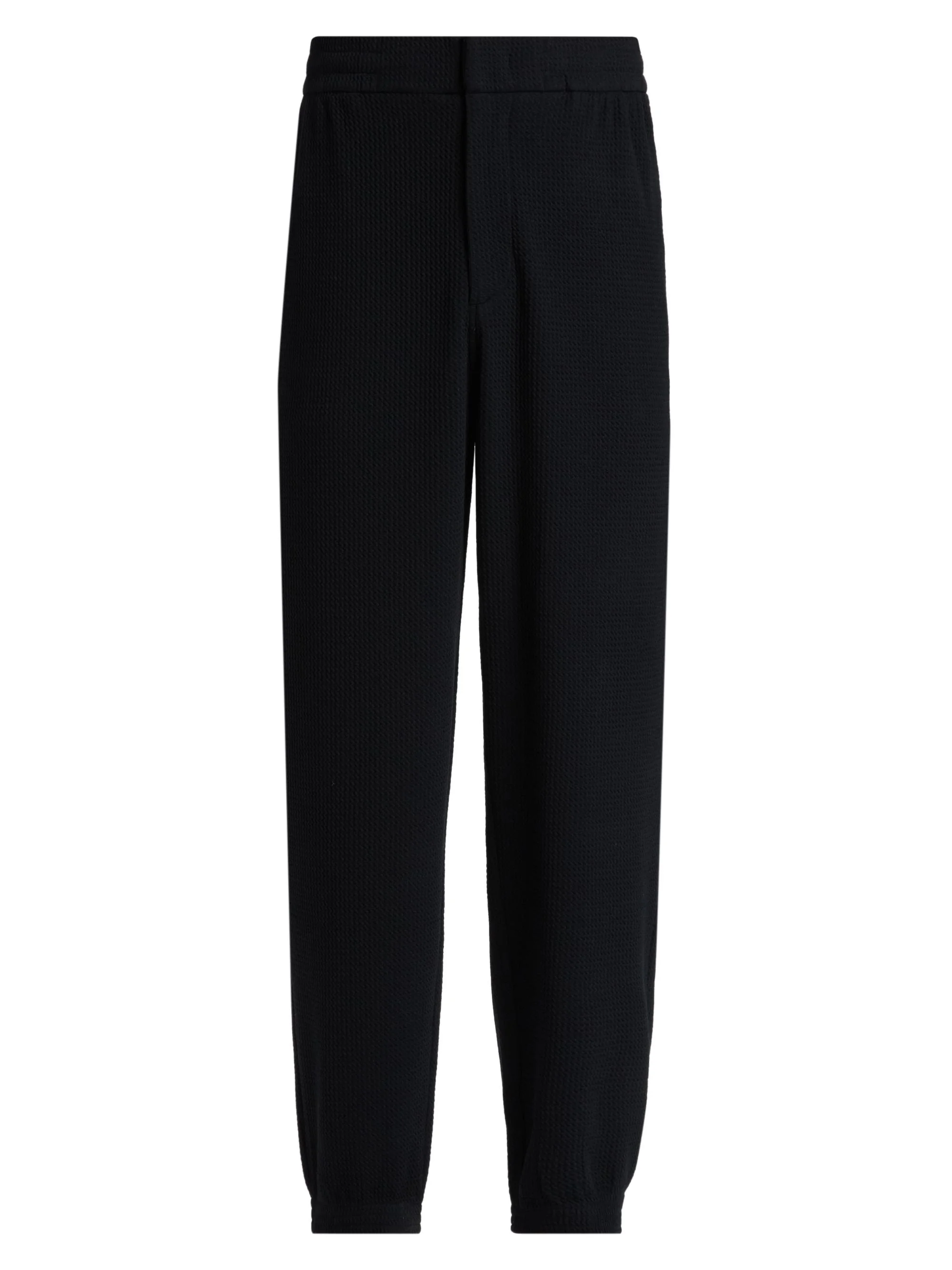 Men's Textured Jersey Jogger Pants - Iconic Blue Navy - 1