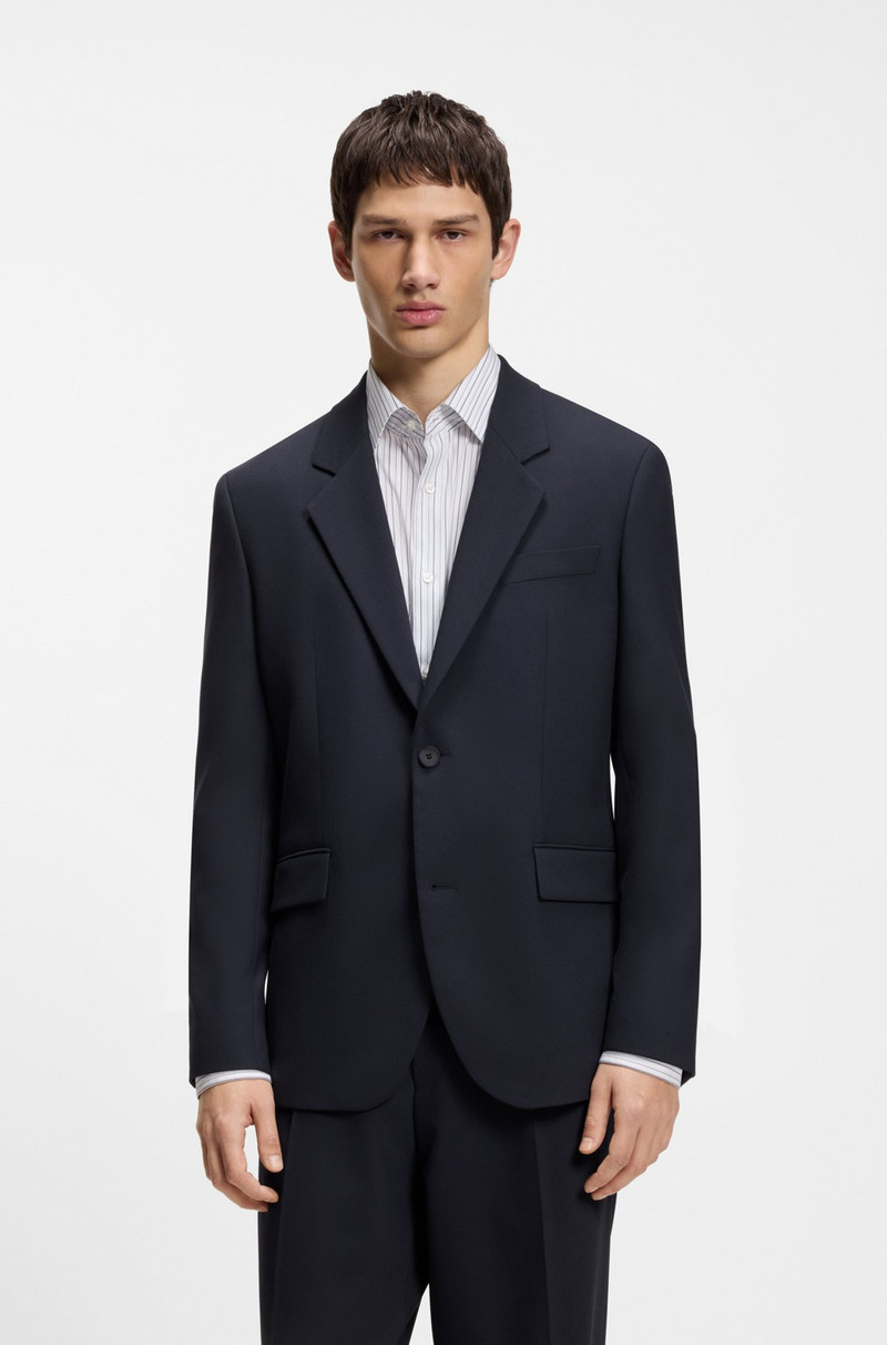 TWO-PIECE MODERN-FIT SUIT IN STRETCH TWILL 2