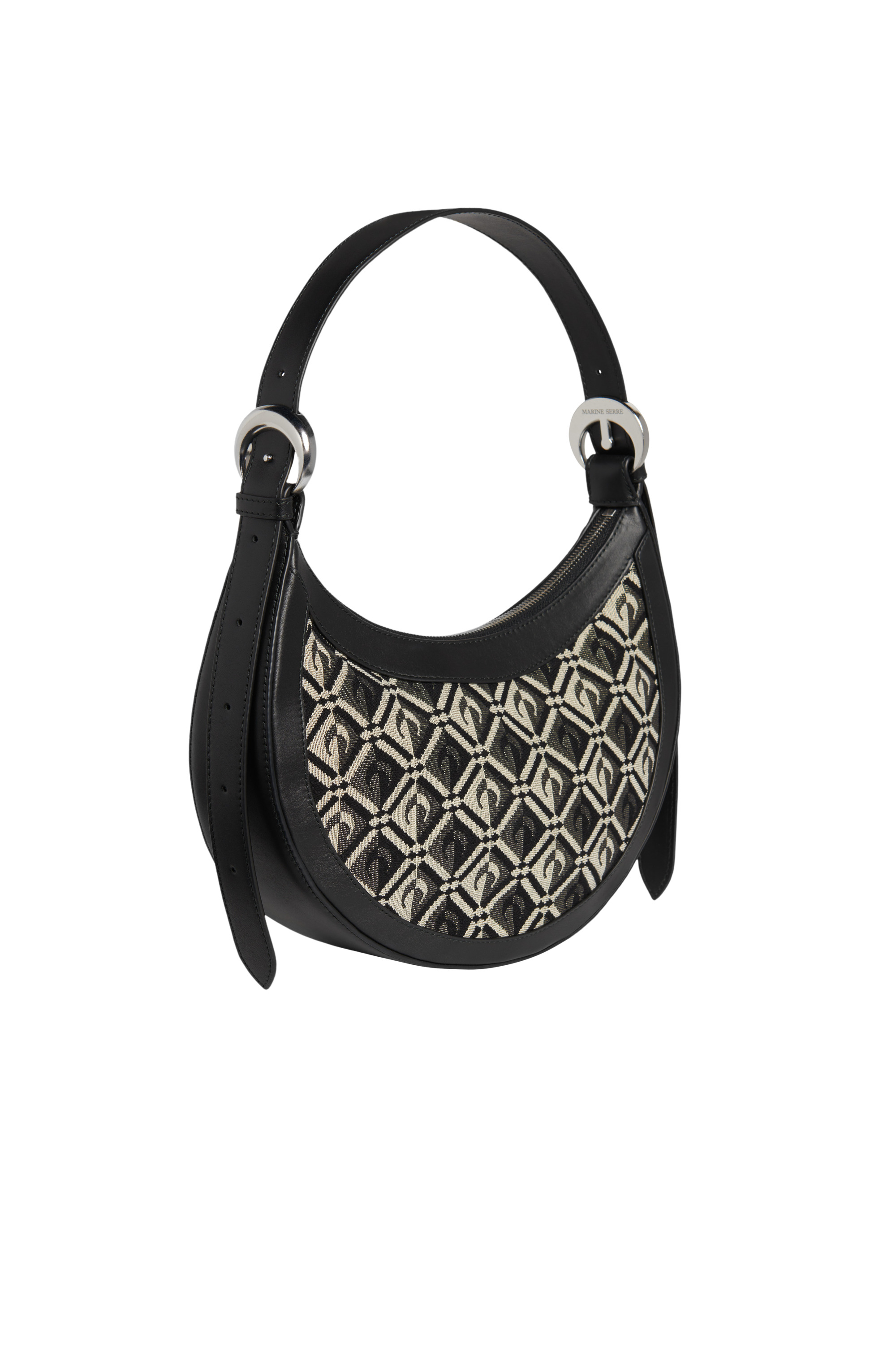 REGENERATED MOON DIAMANT TAILORING JACQUARD ECLIPS BAG - 2
