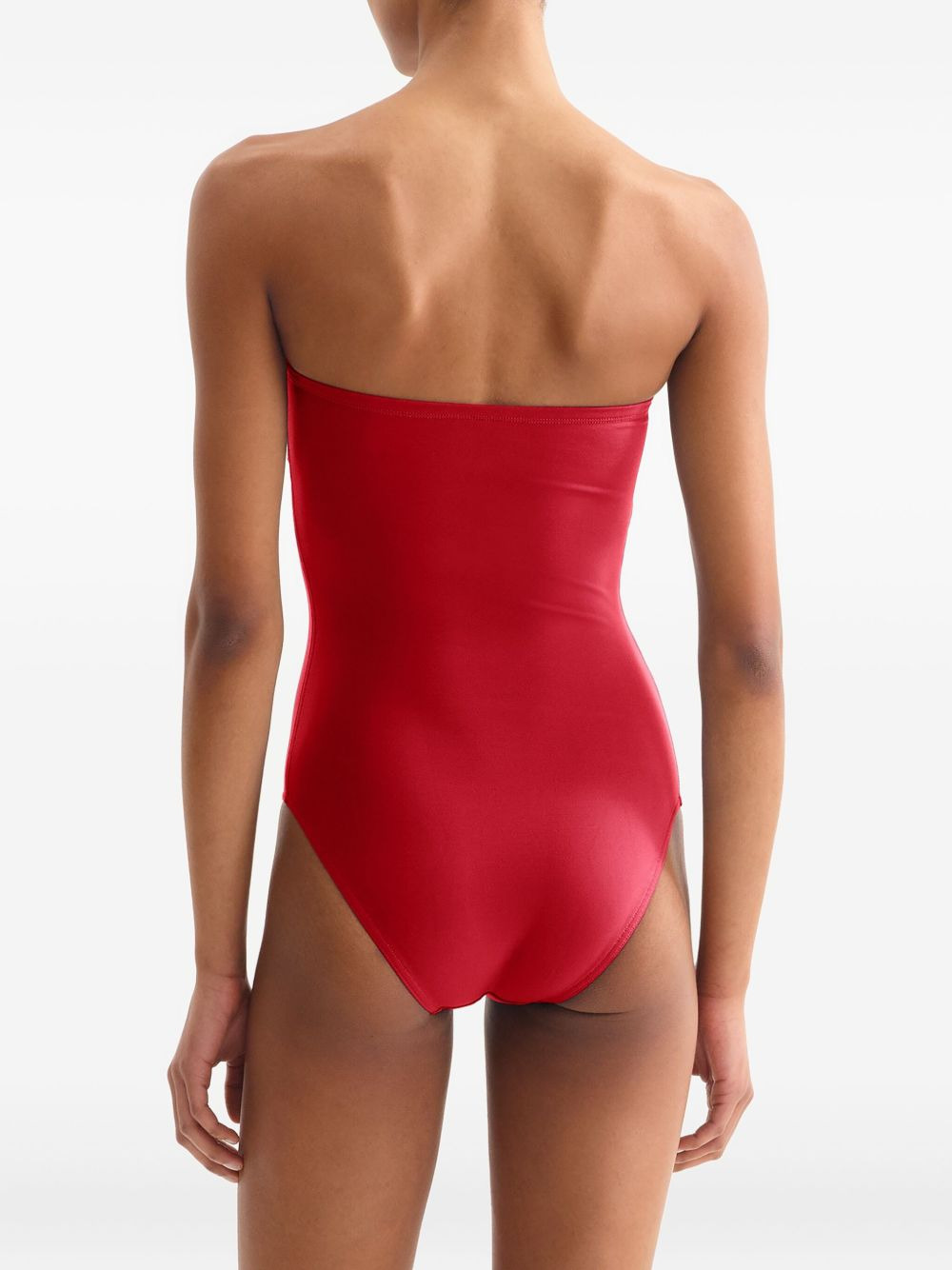 Cassiopée bustier-neck swimsuit - 4