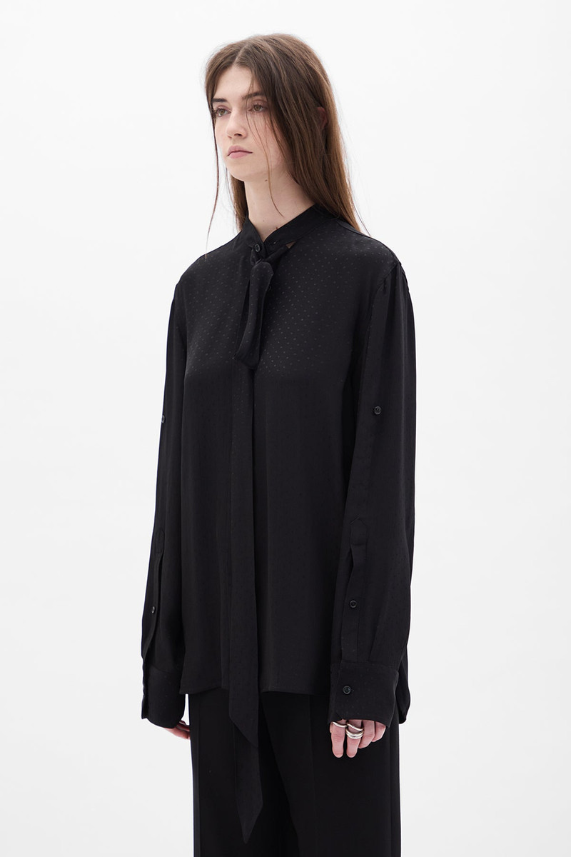 Dien Stand Collar Long Shirt 6