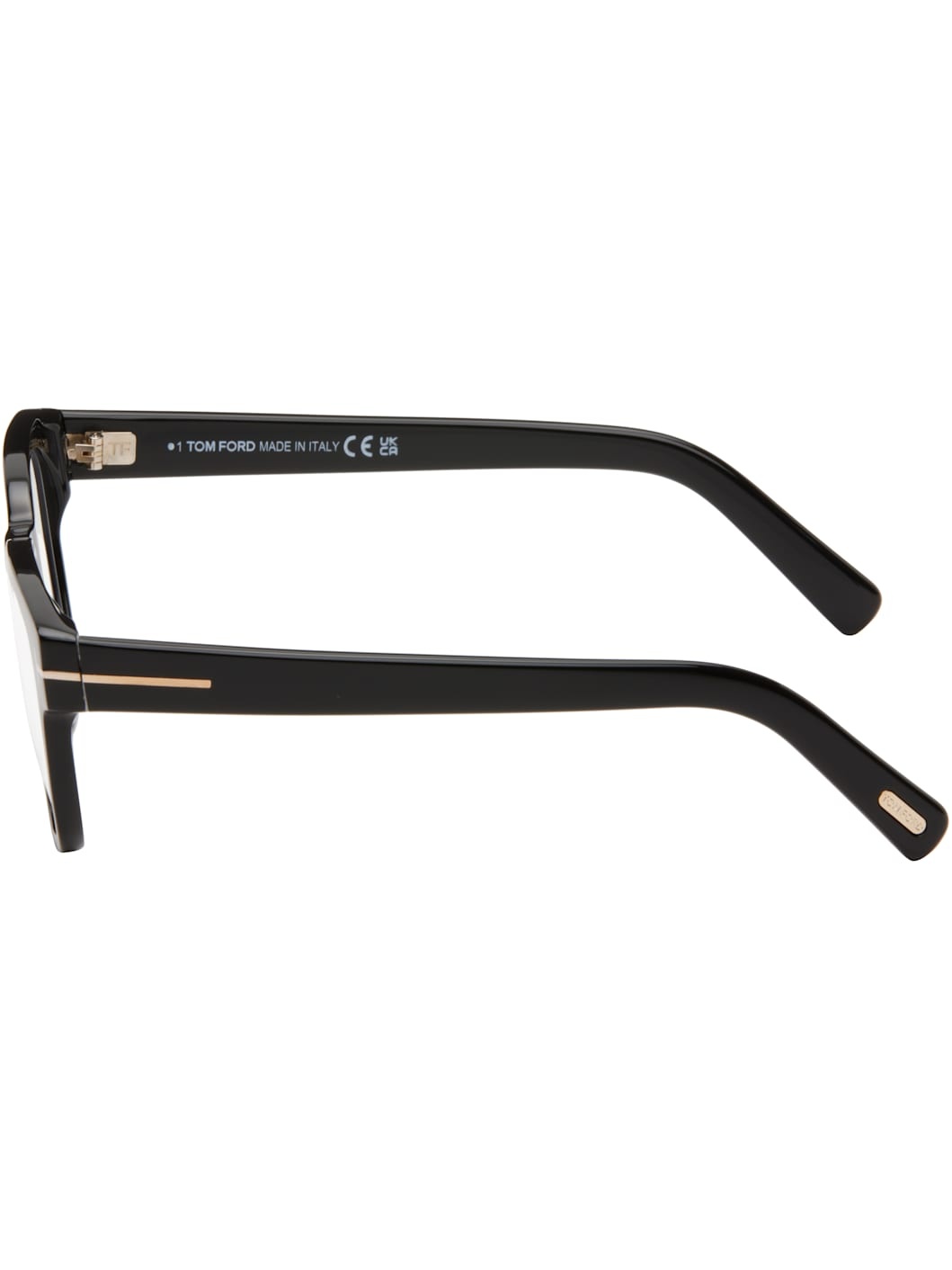 Black Square Blue Block Glasses - 3