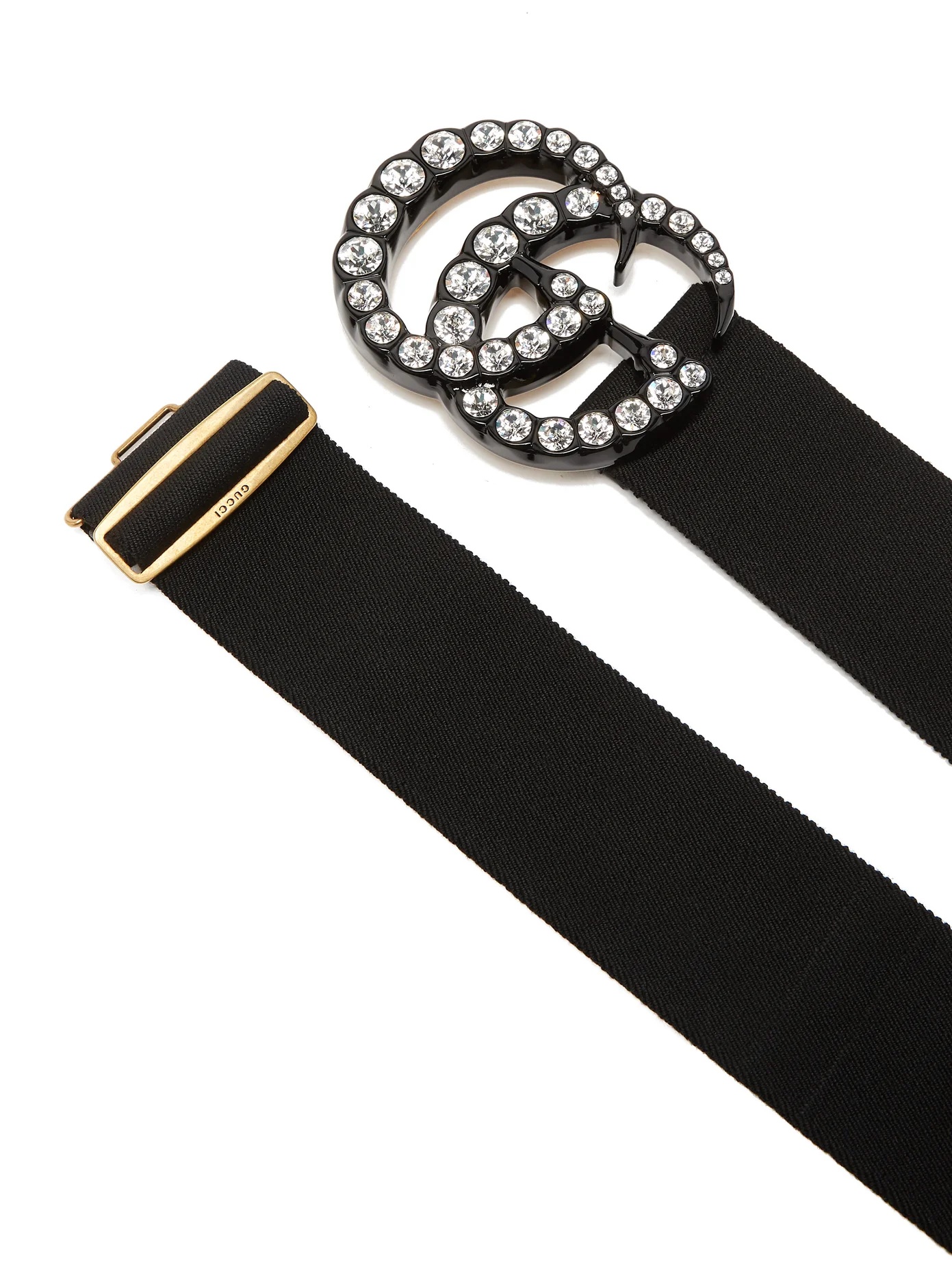 Crystal-GG buckle belt - 5