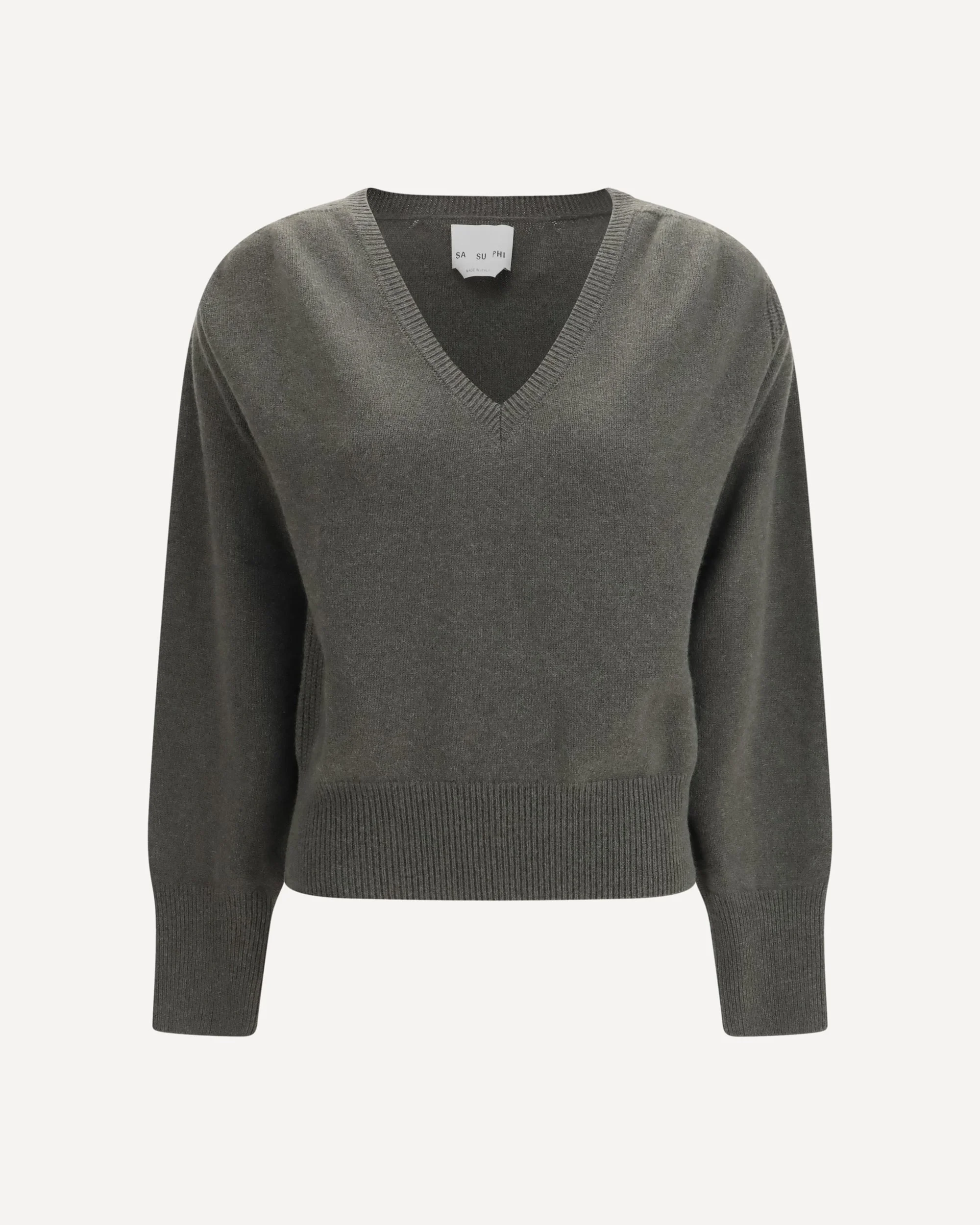 V-neck cashmere Sweater - 1