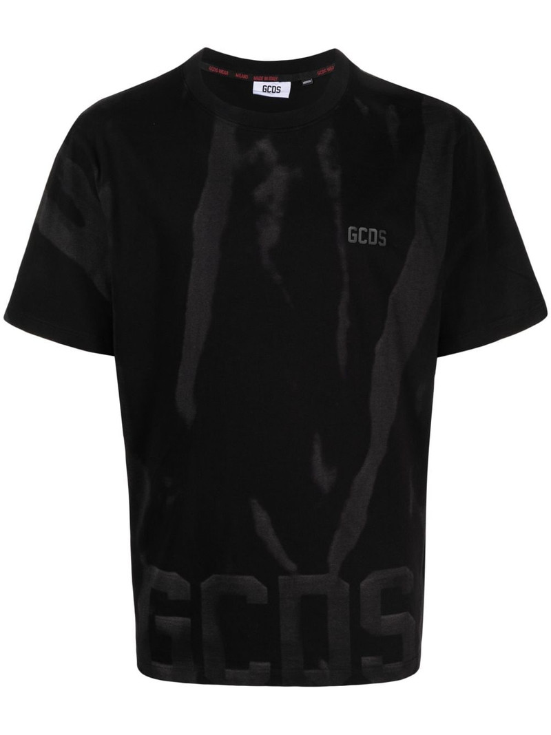 logo-print cotton T-shirt 1