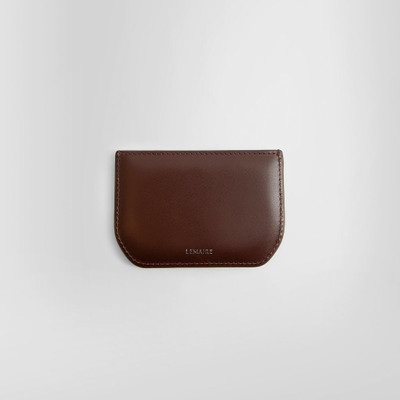 Lemaire LEMAIRE UNISEX BROWN WALLETS & CARDHOLDERS outlook
