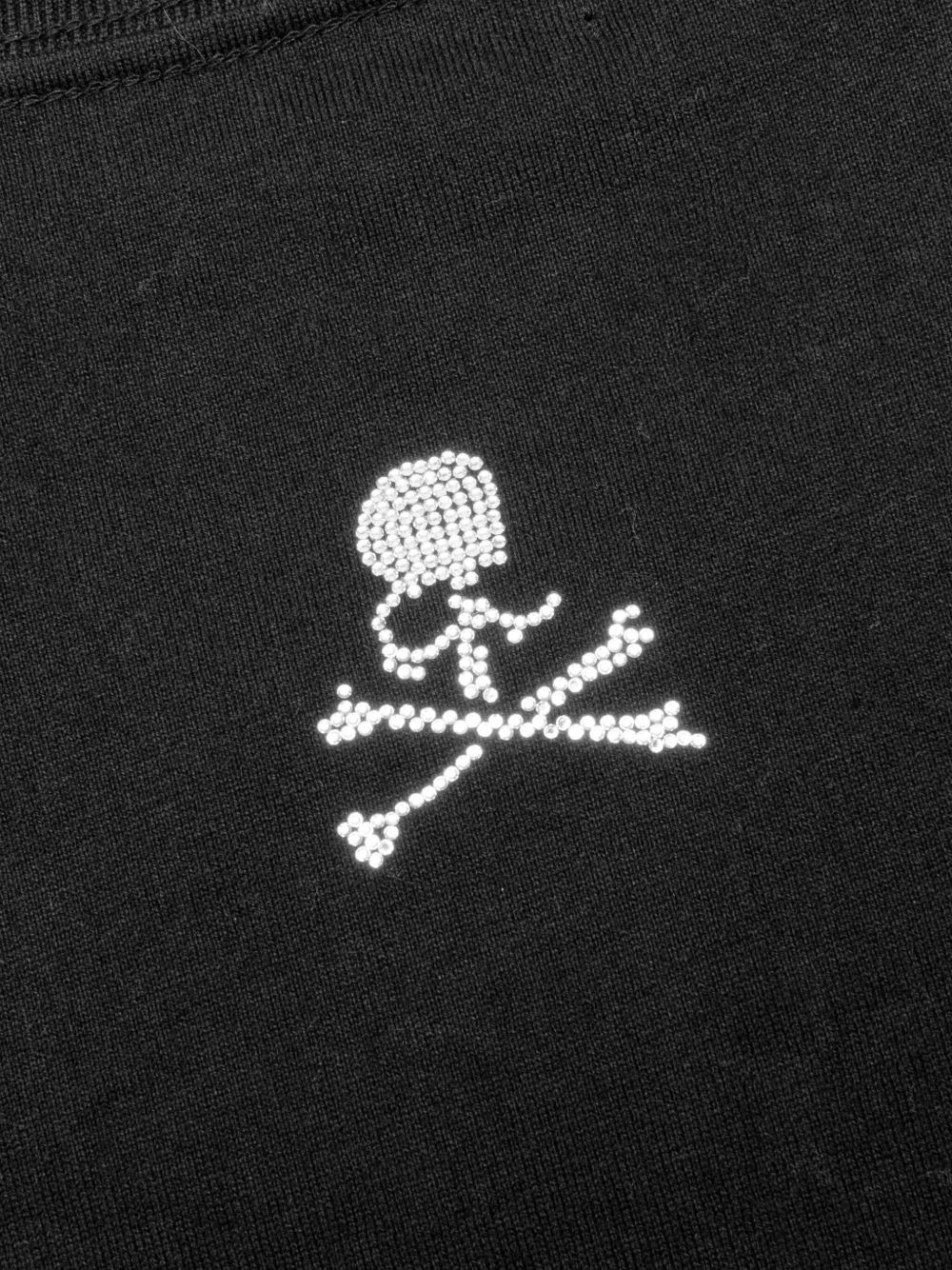 crystal-embellished T-shirt - 3