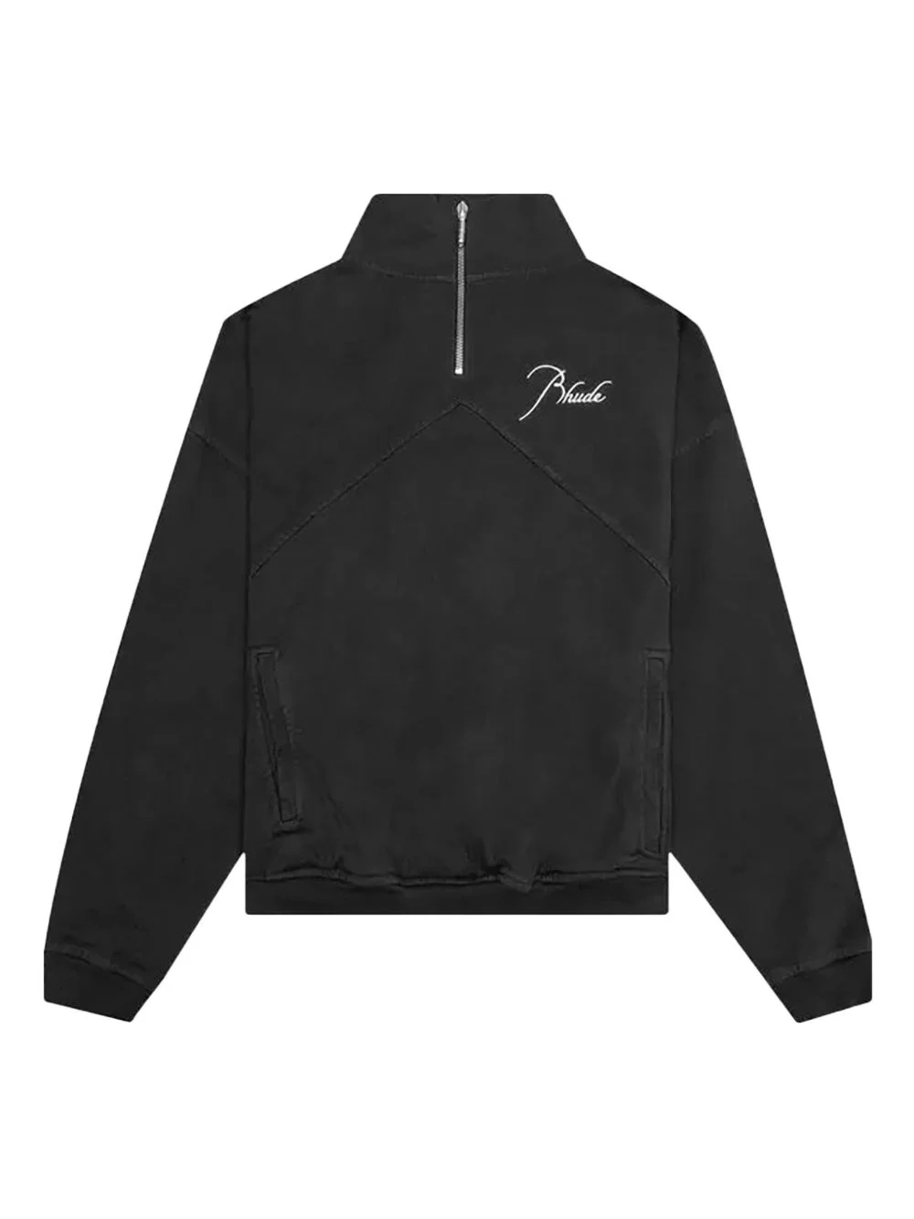 embroidered-logo sweatshirt - 1