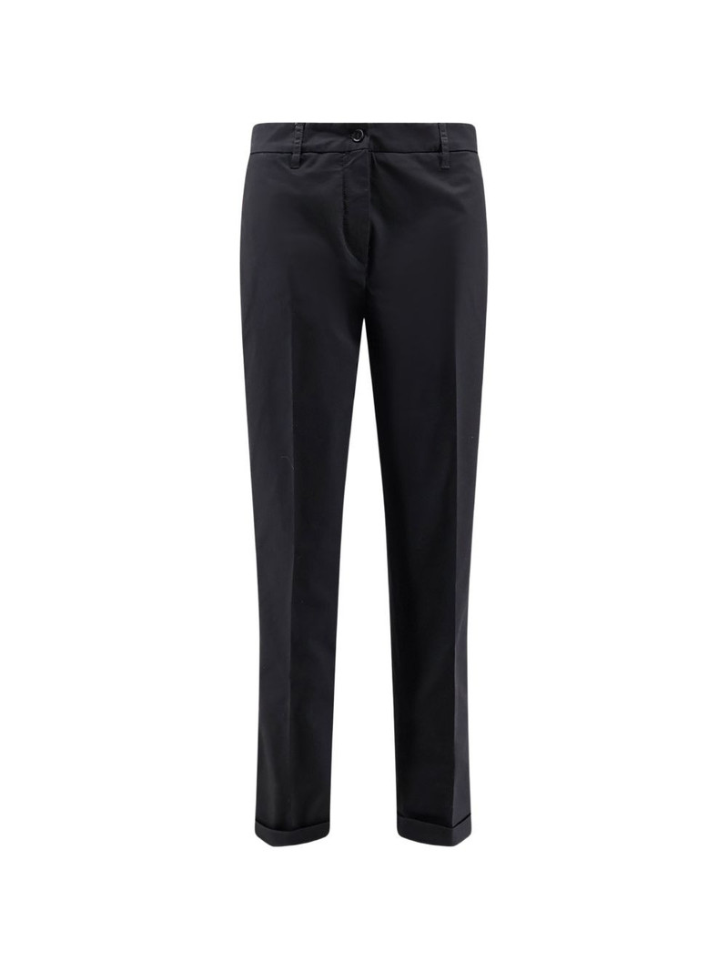 pressed-stud turn-up trousers 1