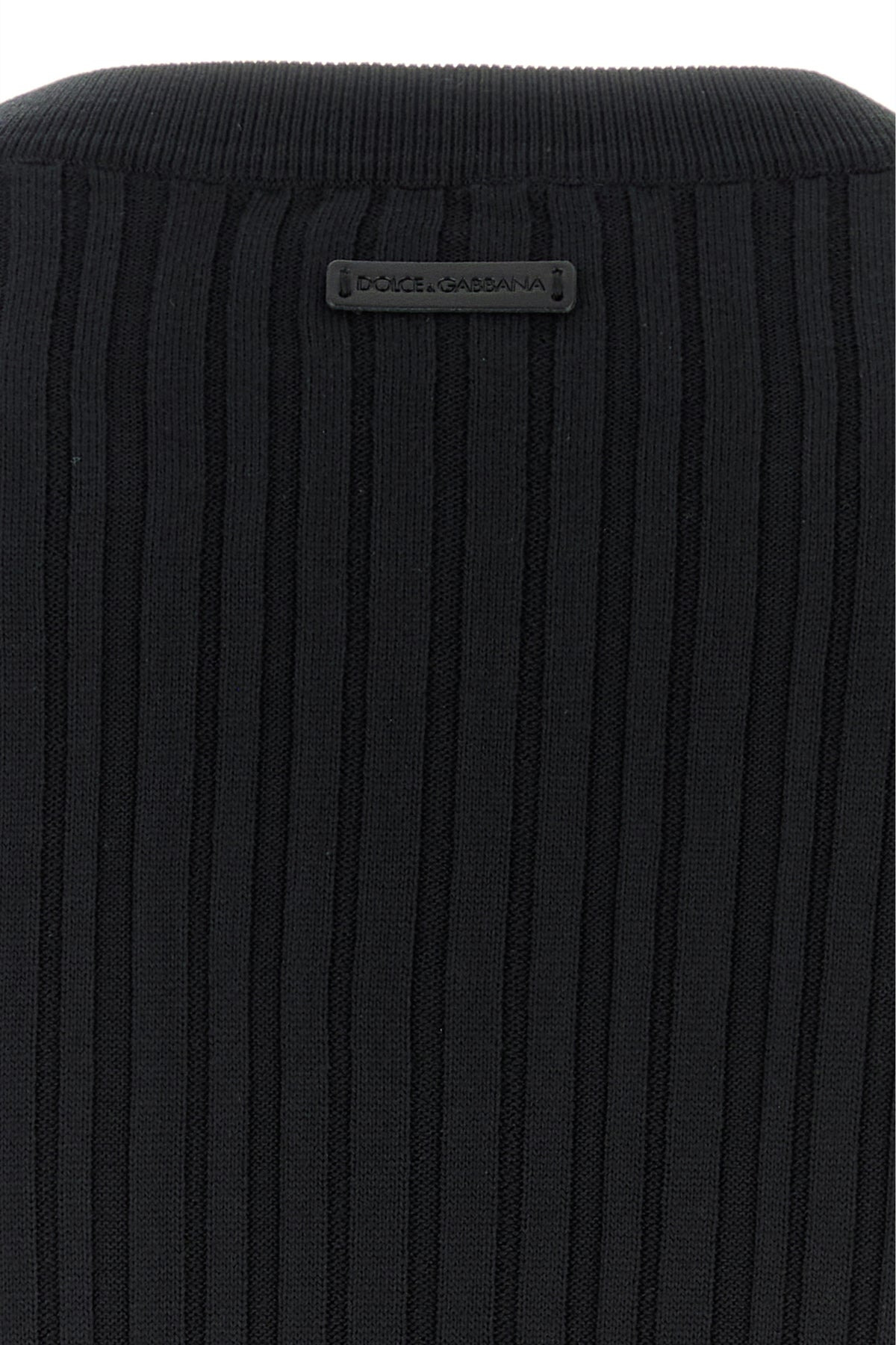 Black silk blend t-shirt - 3