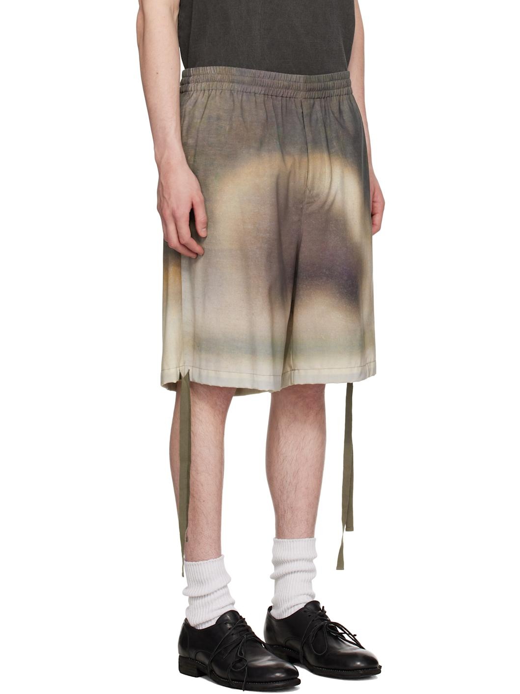 Brown & Gray UC1E4509 Shorts - 2