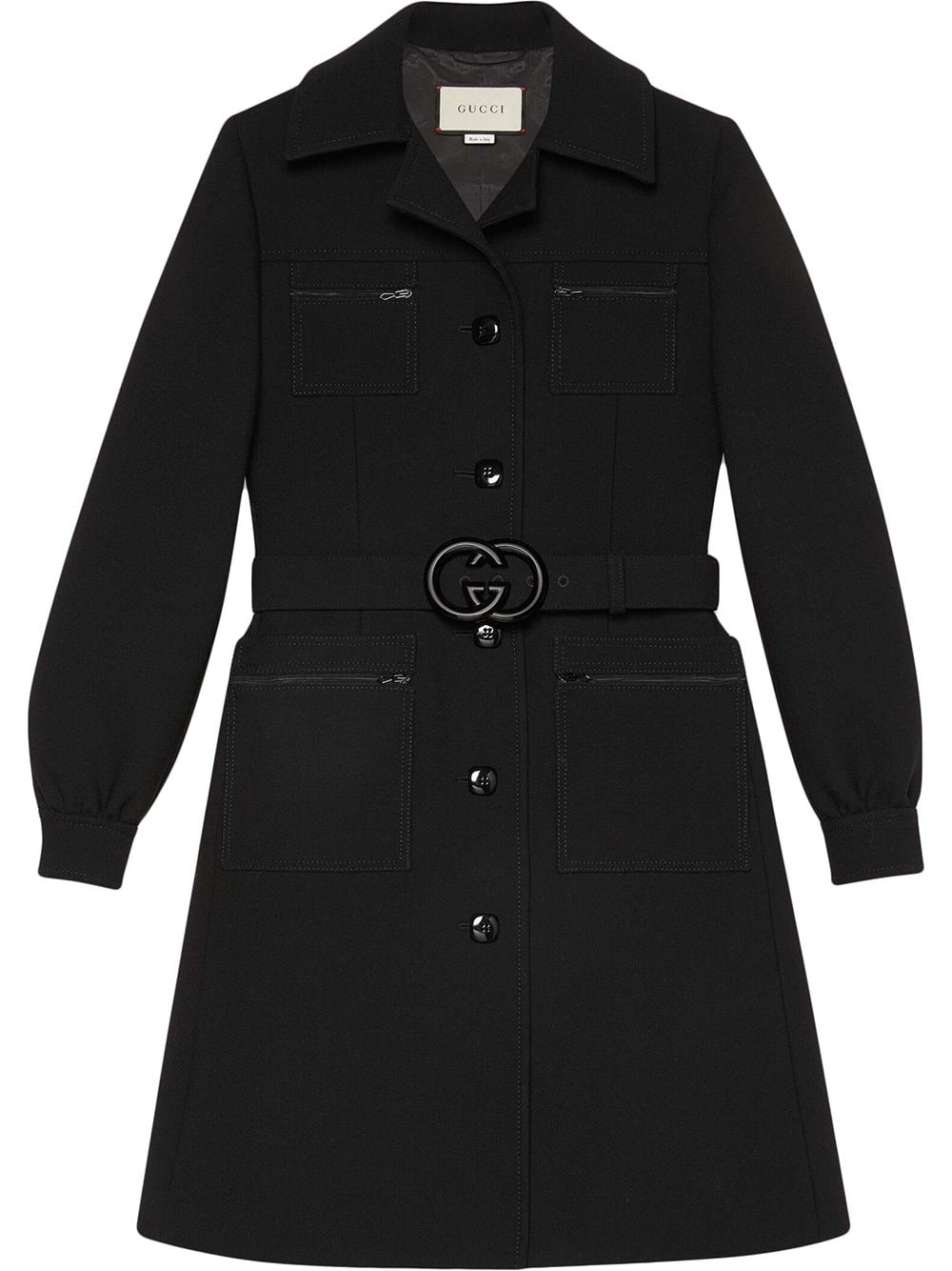 GG belt coat - 1