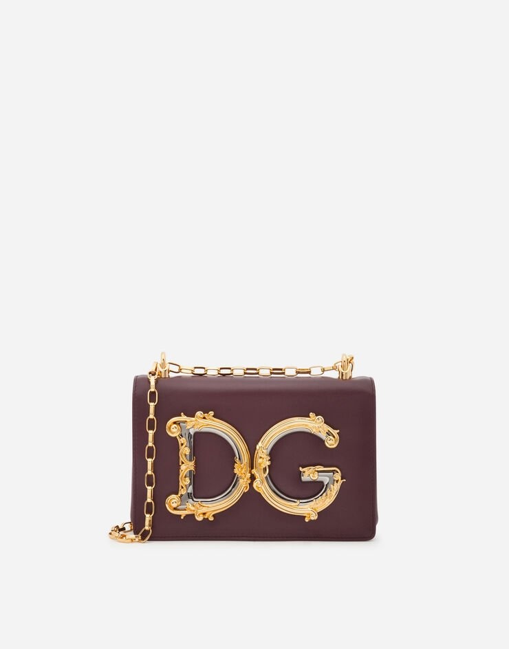 DG Girls shoulder bag in nappa leather - 1