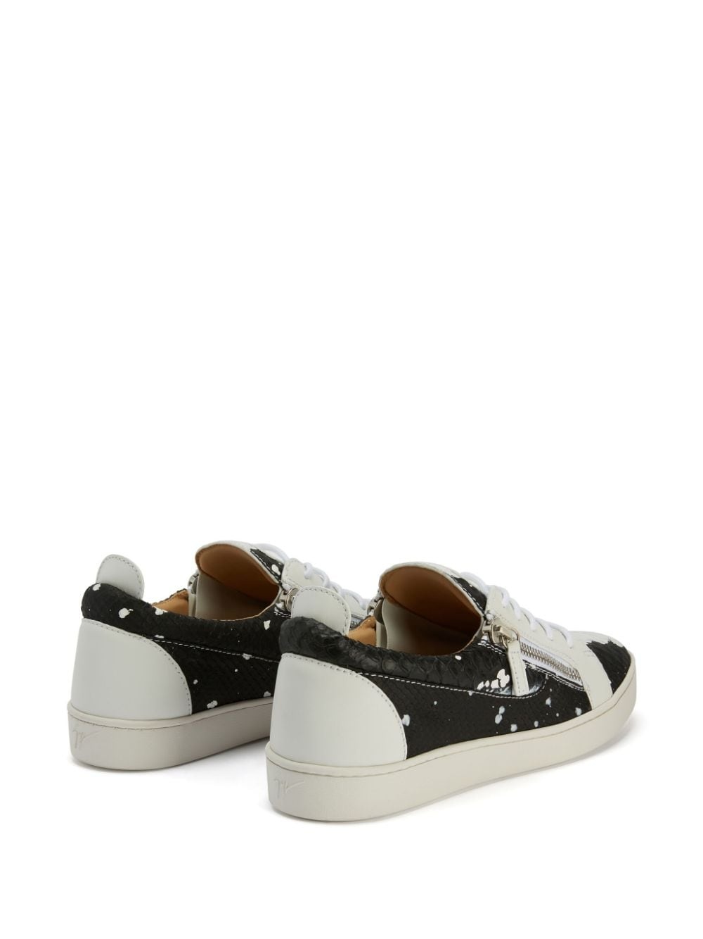 Frankie panelled low-top sneakers - 3