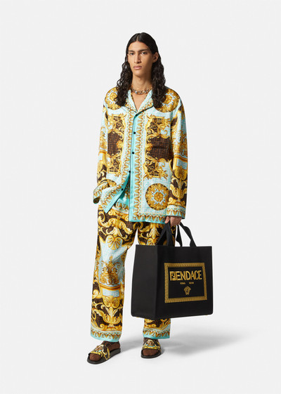 VERSACE Fendace Gold Baroque Pyjama Bottoms outlook