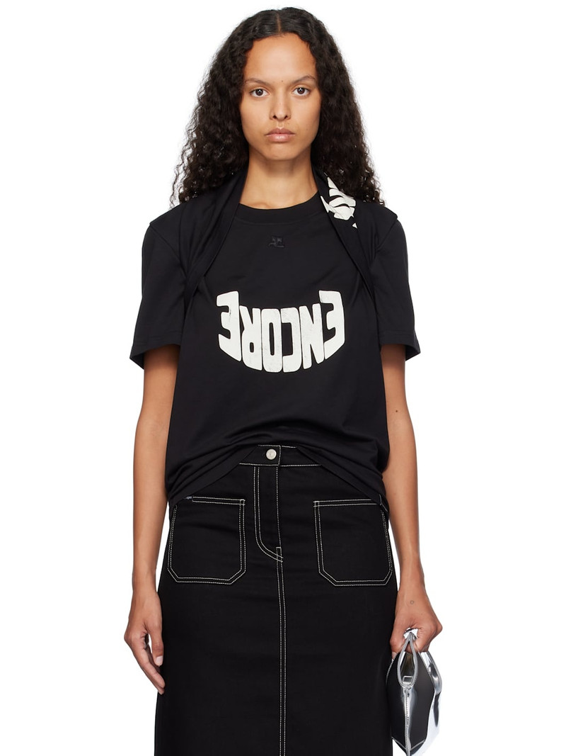 Black 'Encore' T-shirt 1