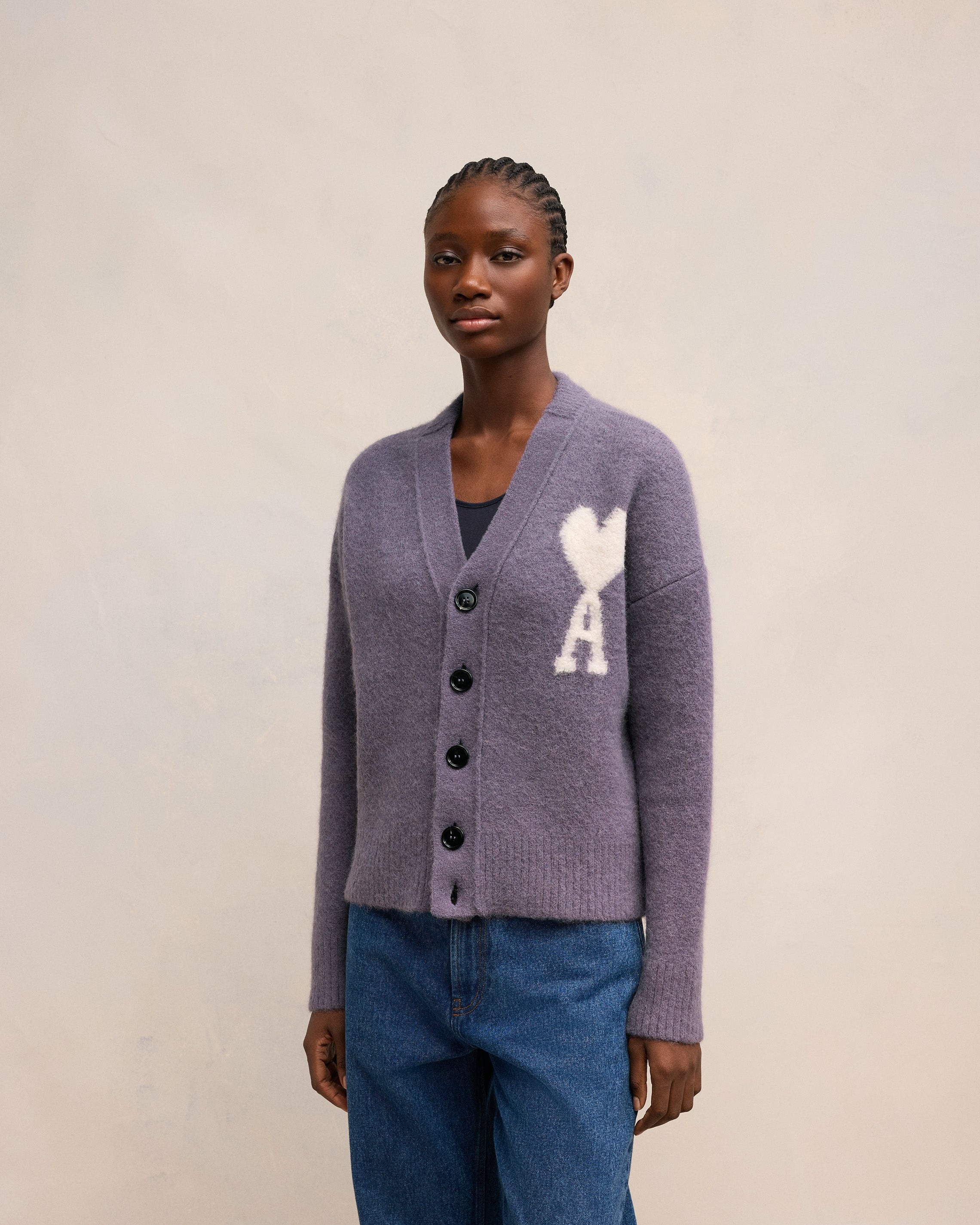 OFF-WHITE AMI DE COEUR CARDIGAN - 3