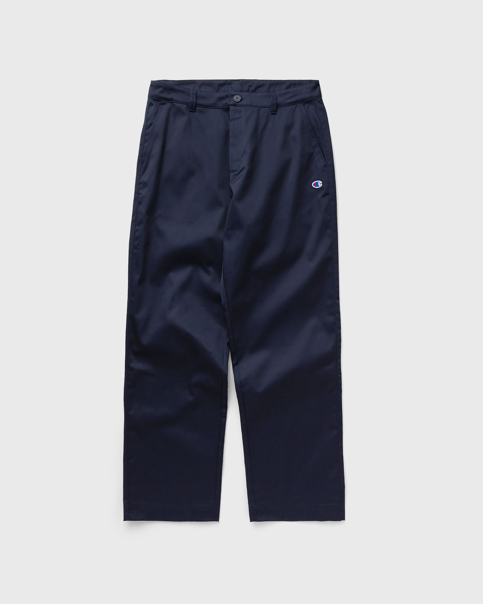 Woven Straight Hem Pants - 1