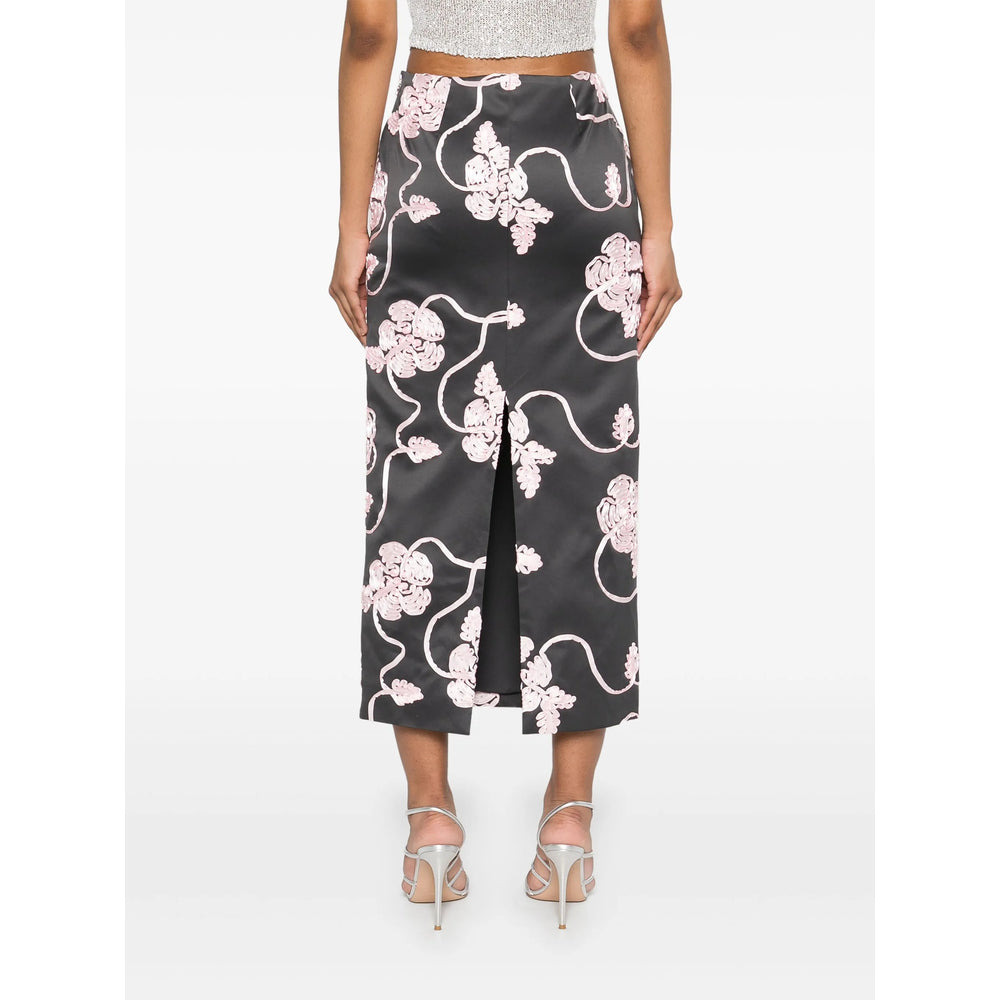 Rotate Grey Skirts - Pencil Skirts Women - 5