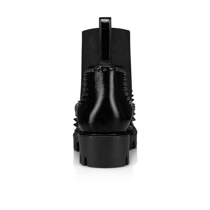Out Lina Spike Lug BLACK 5