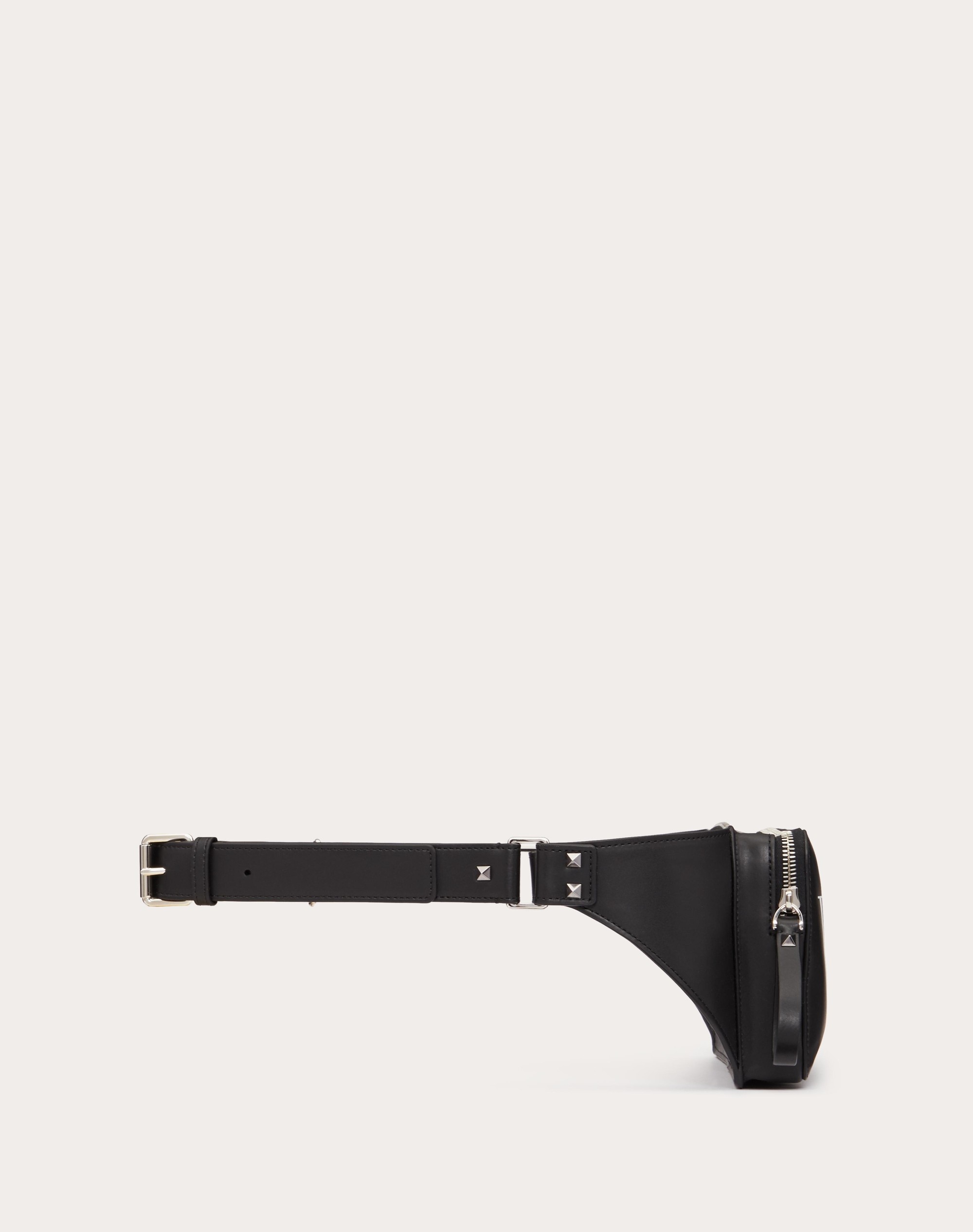 LEATHER VLTN BELT BAG - 5