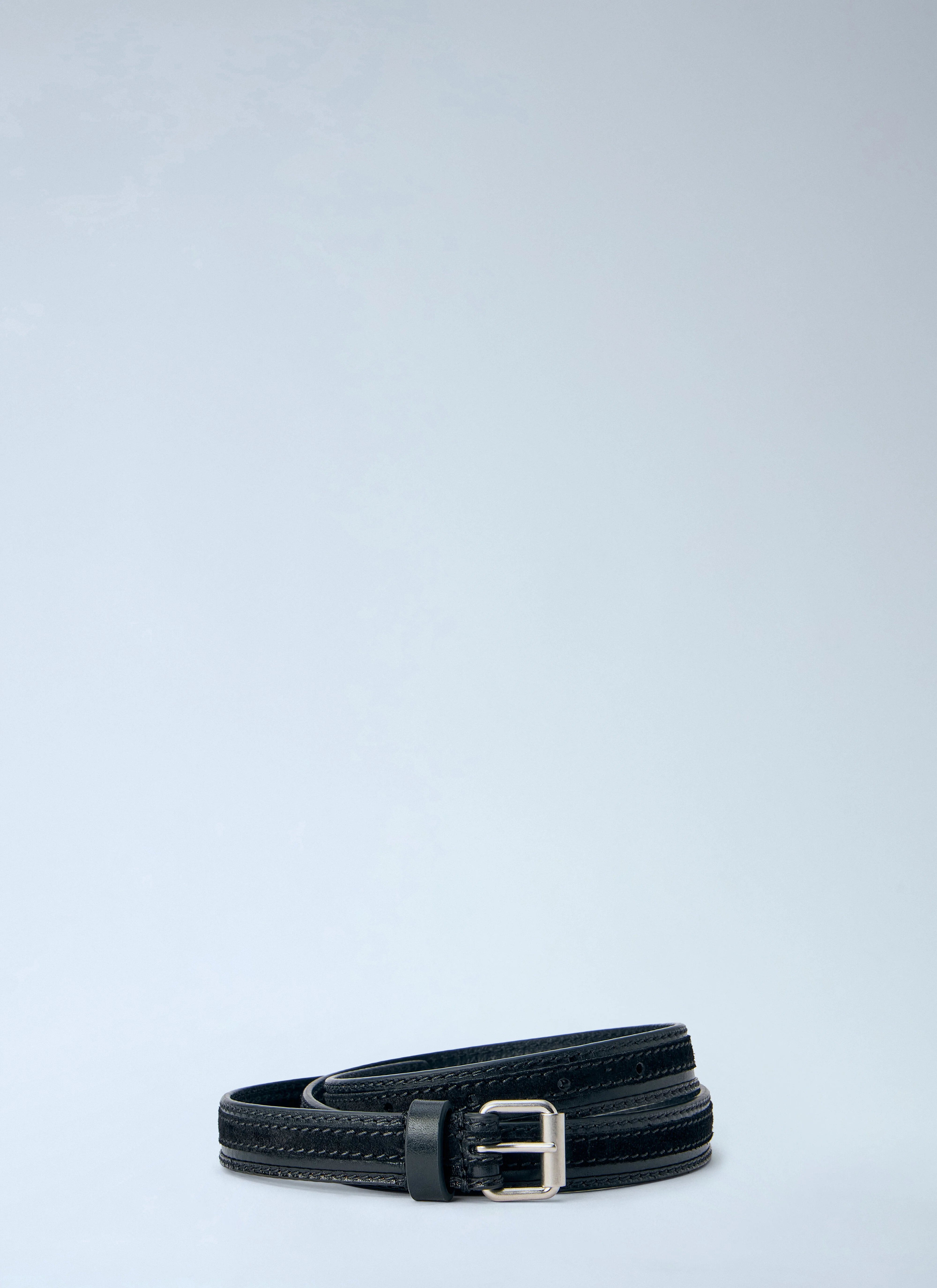 Smooth-Grain Leather Belt - 1